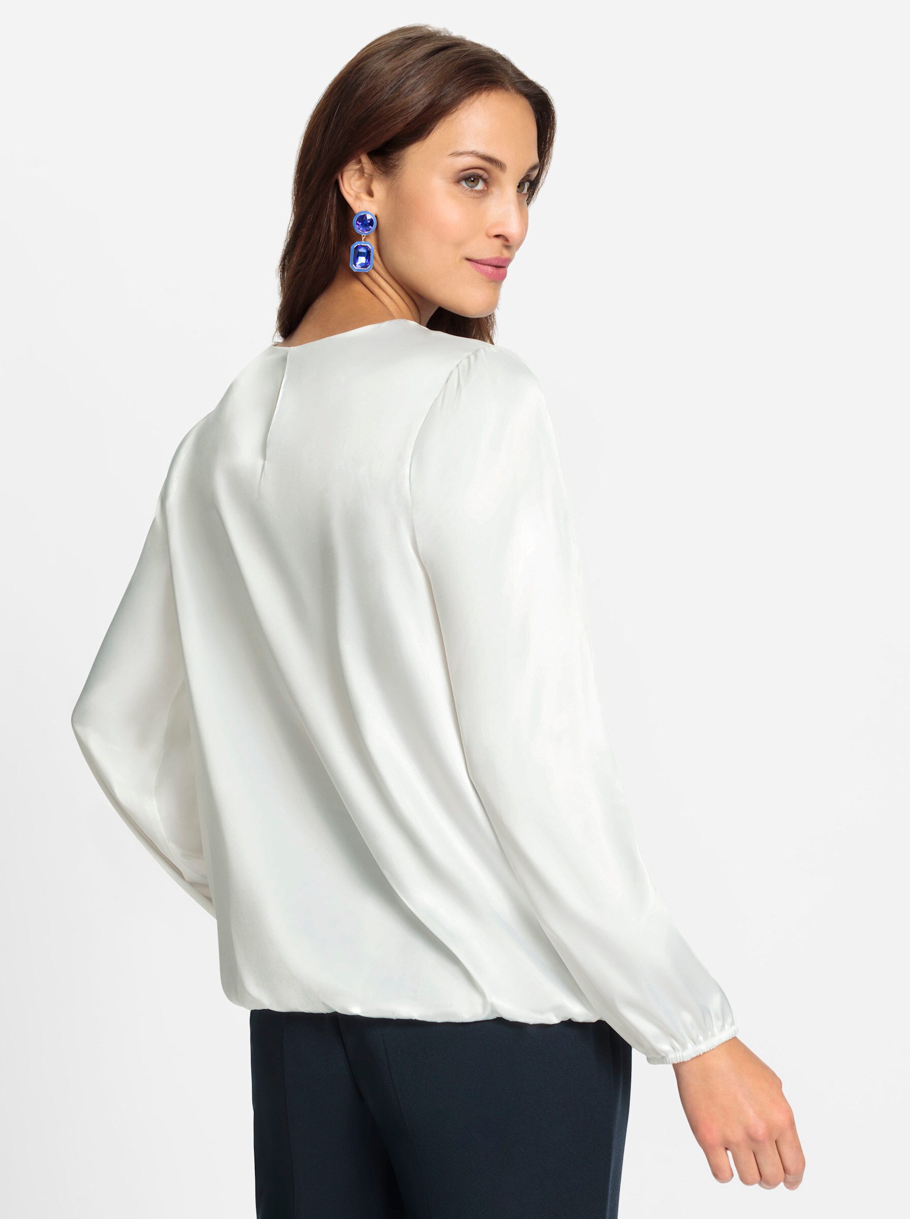 Witt Klassische Bluse Satinbluse . günstig online kaufen