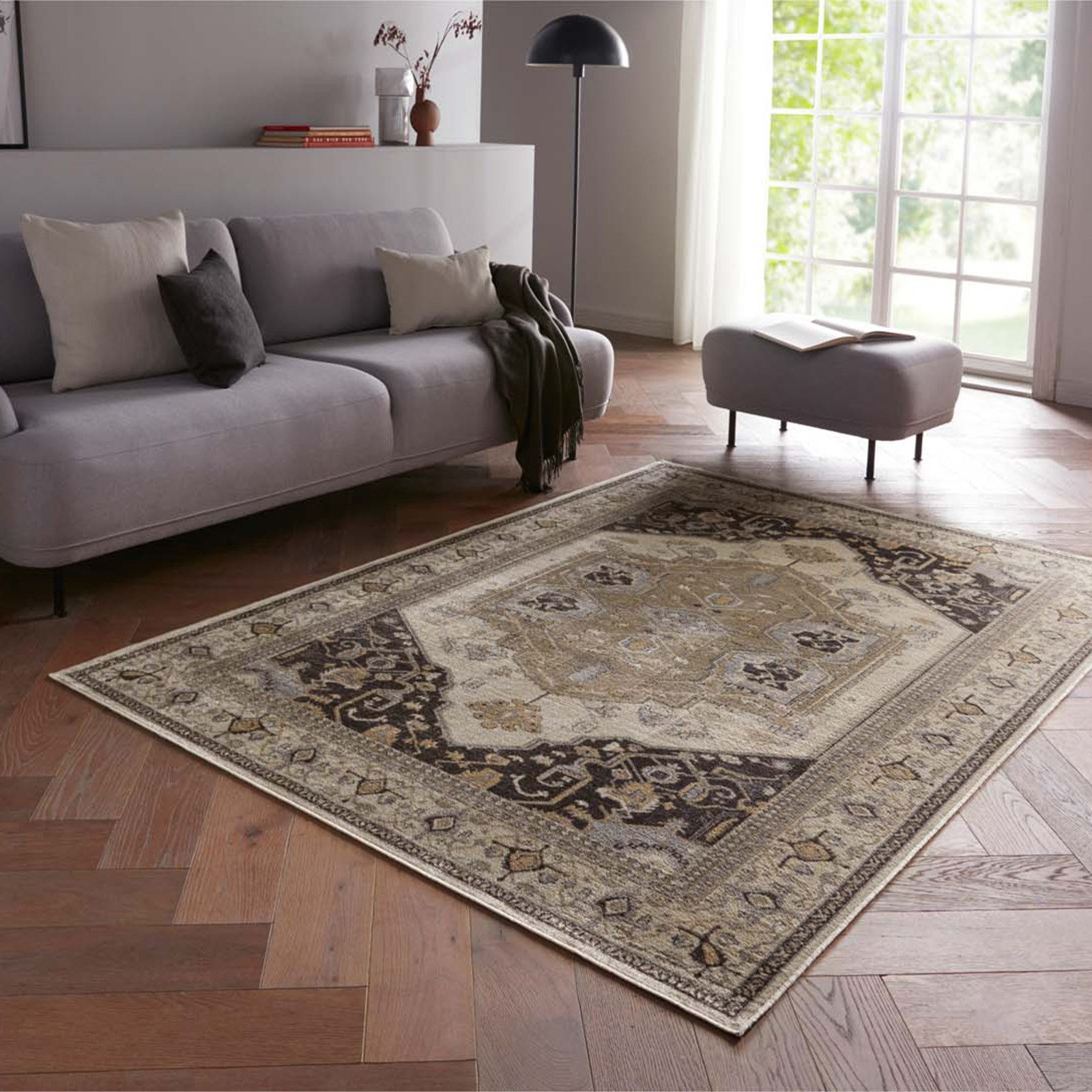 TaraCarpet Teppich Moderner Orientteppich Palazzo Royal Premium Ardebil, rechteckig, Höhe: 6 mm, 140x200