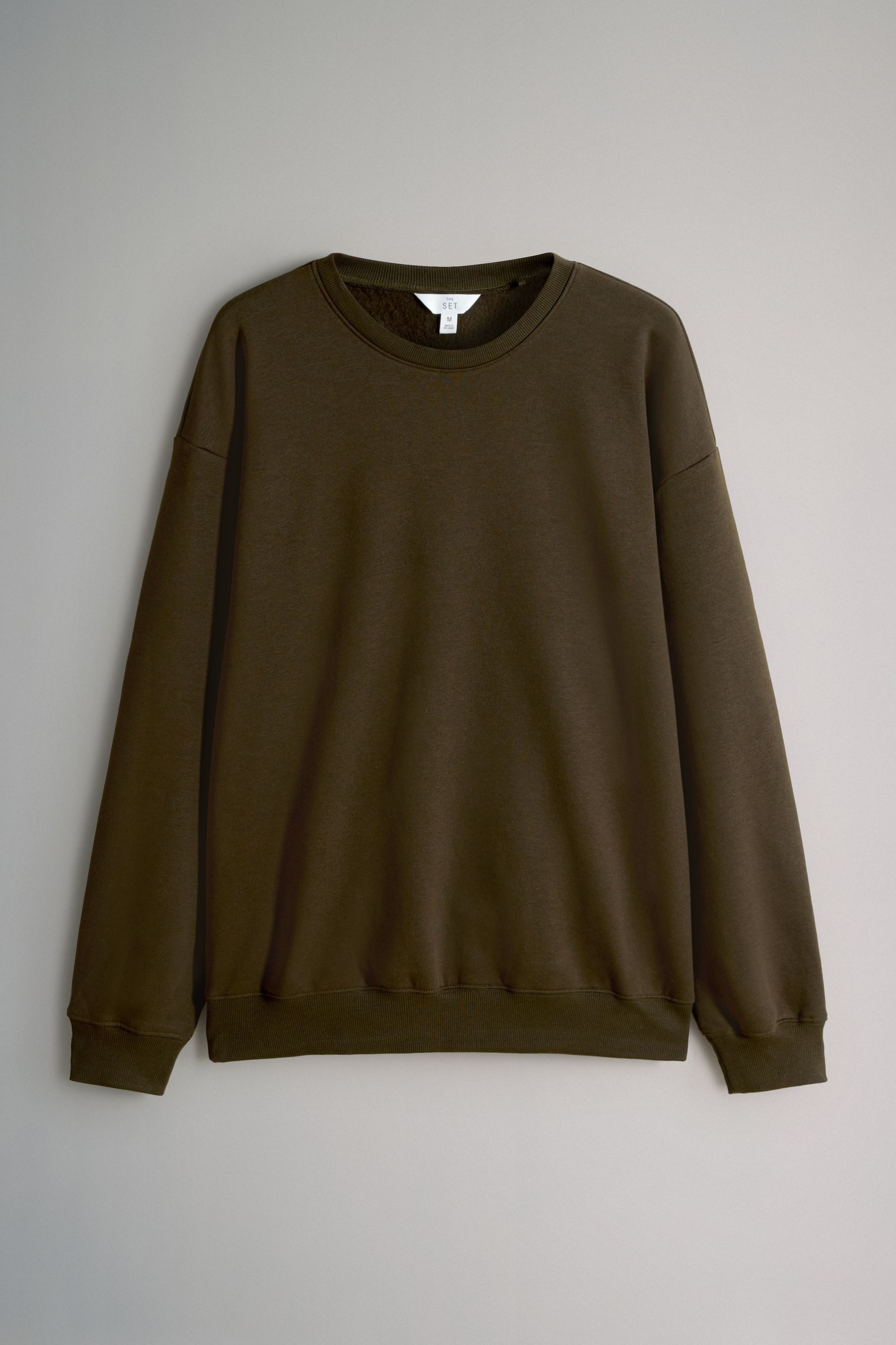 The Set Sweatanzug The Set Jogginghose und Sweatshirt mit Bündchen (2-tlg) günstig online kaufen