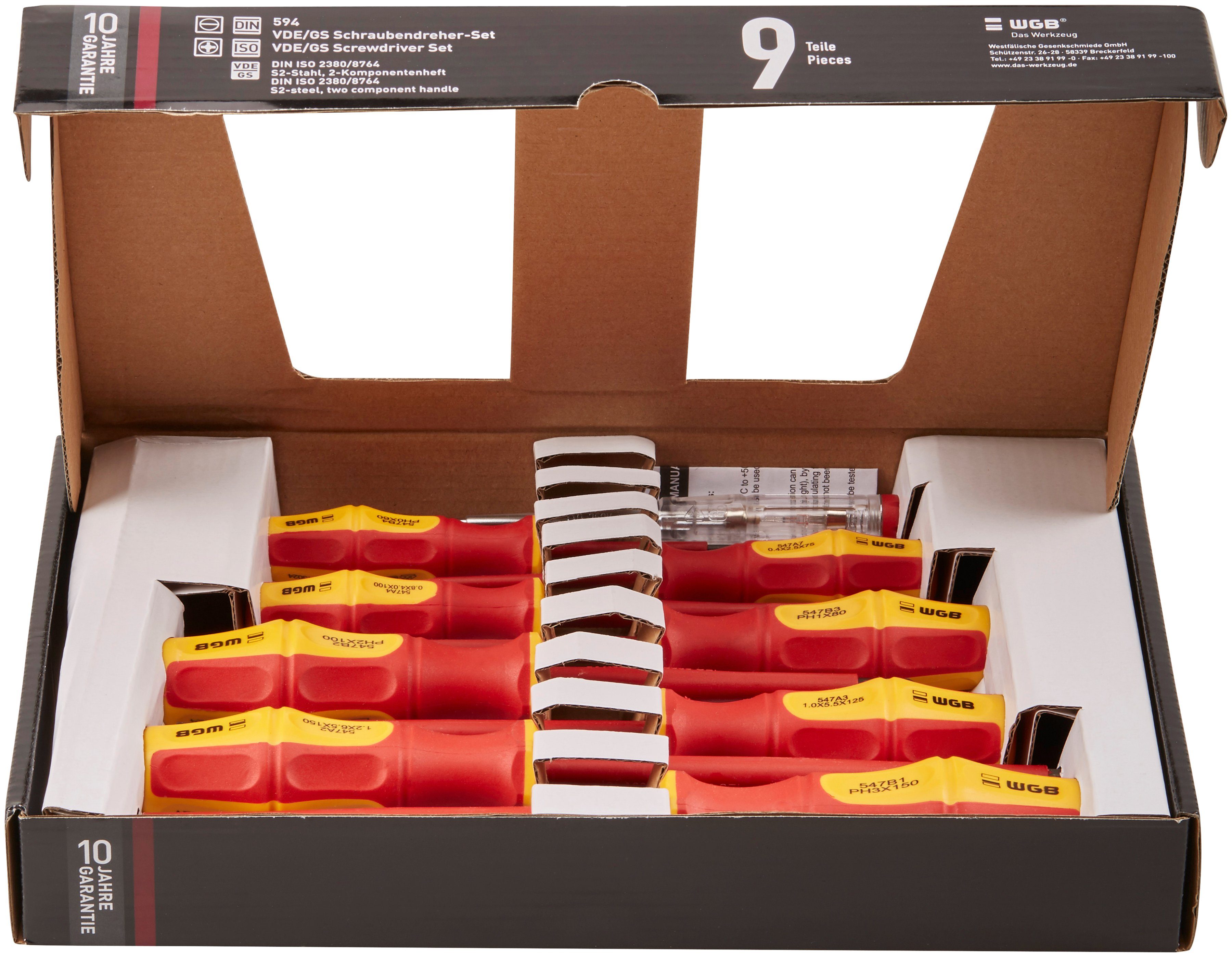 WGB Das Werkzeug Schraubendreher 594, (Set, günstig online kaufen