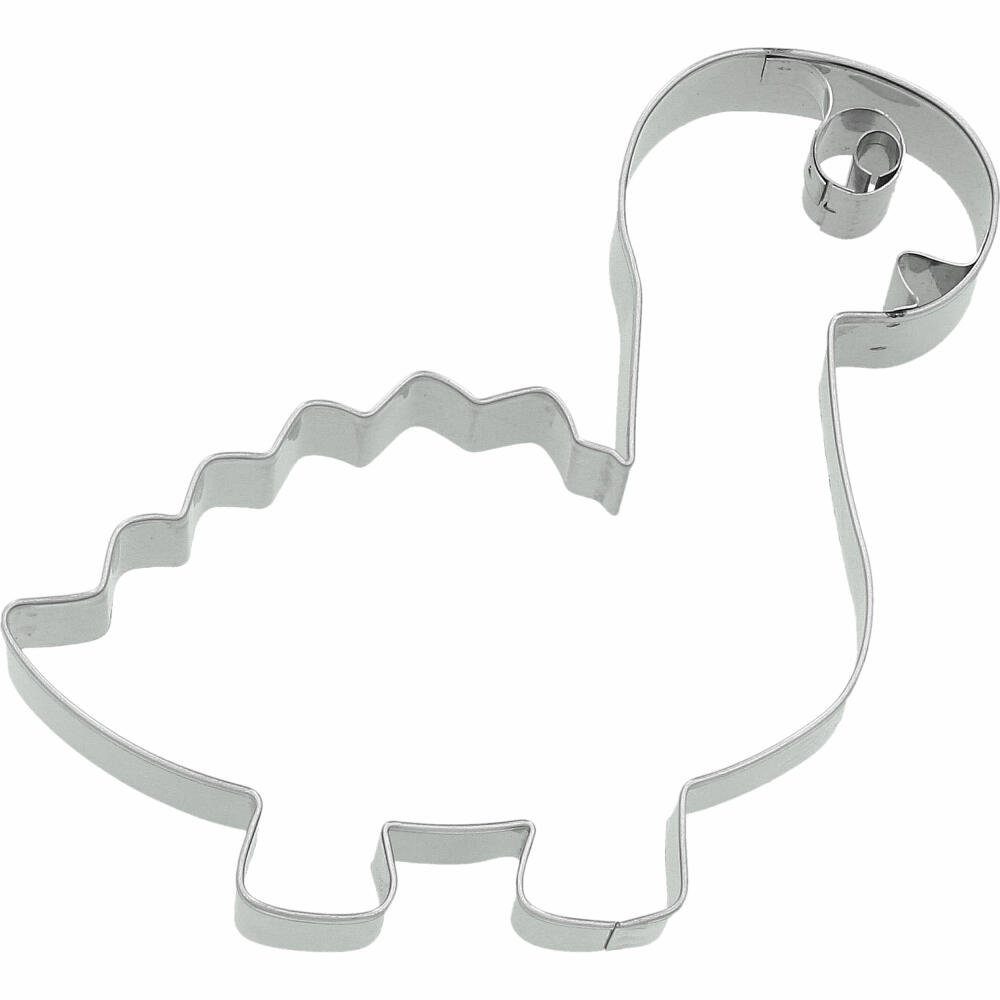 Birkmann Ausstechform Dinosaurier Diplodocus 10 cm, Edelstahl