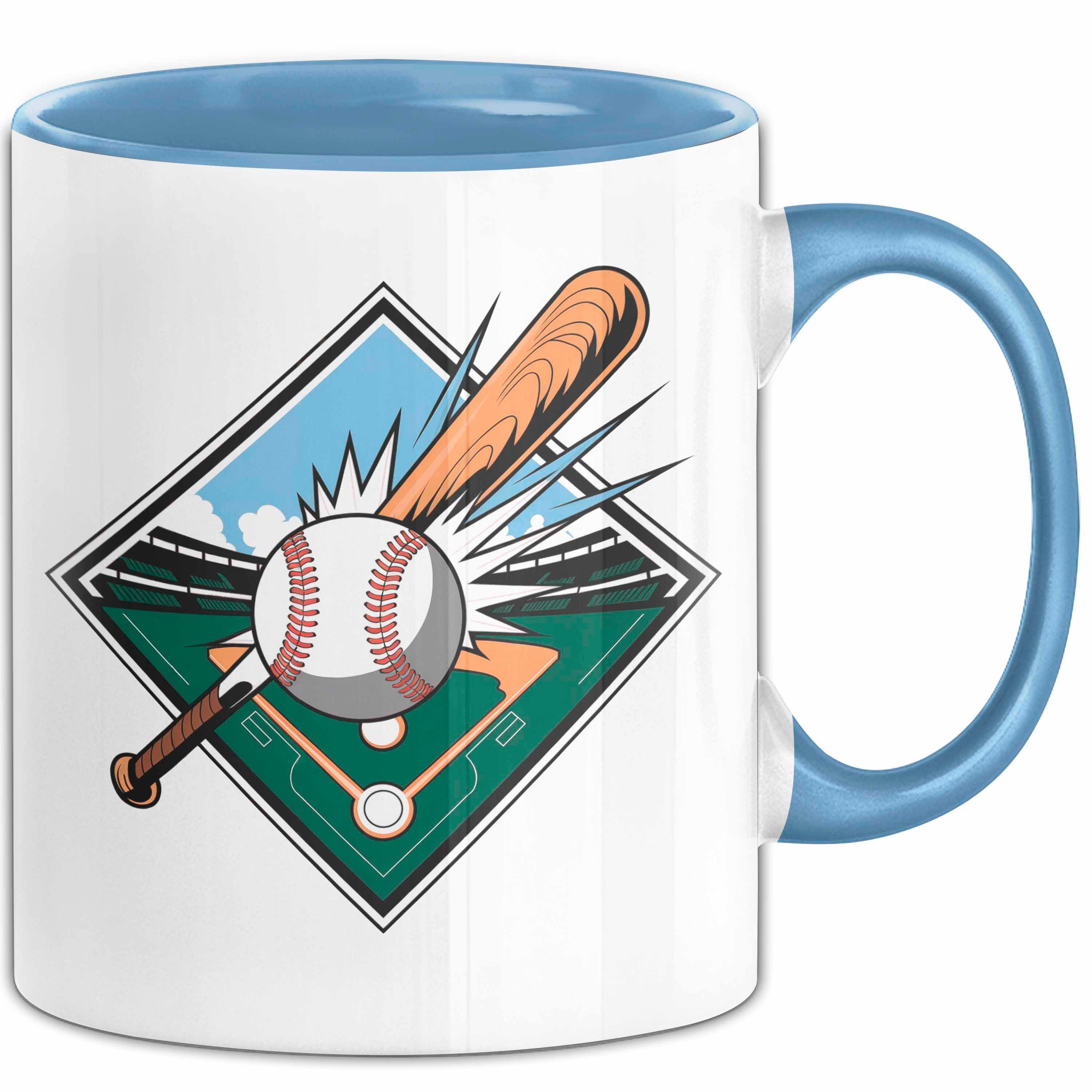 Tasse Baseballspieler Tasse Geschenkidee für Baseballliebhaber