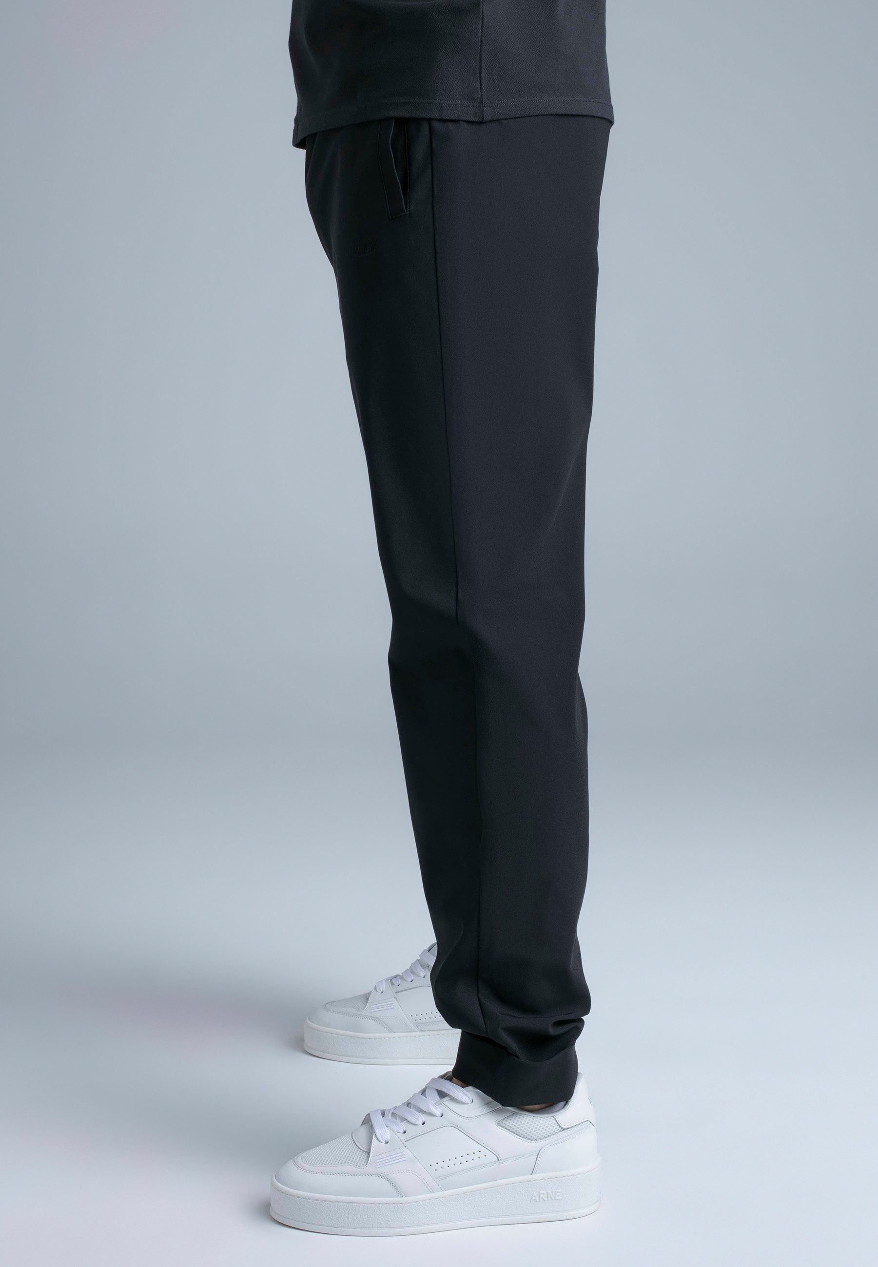 Siksilk Jogger Pants SikSilk Herren Schwarz Smart Pants