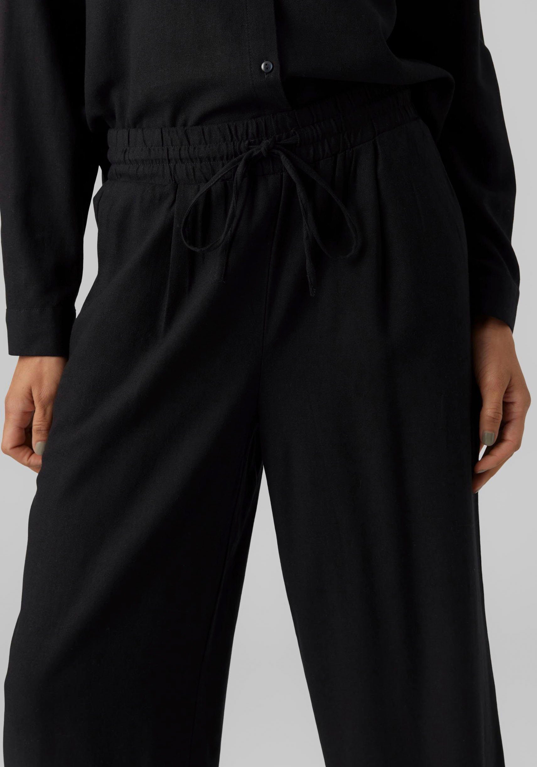 Vero Moda Schlupfhose VMJESMILO HW WIDE PANTS WVN NOOS mit Seitentaschen