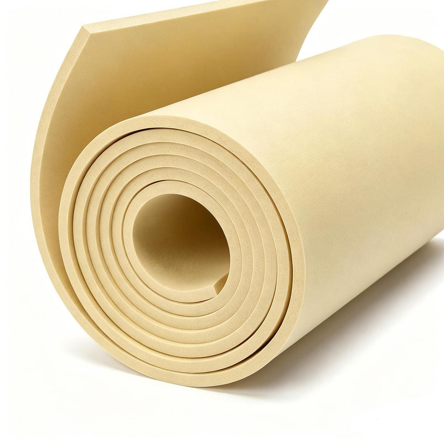 LuxusKollektion Kreativset Moosgummi Platte Beige 3mm 35x200cm