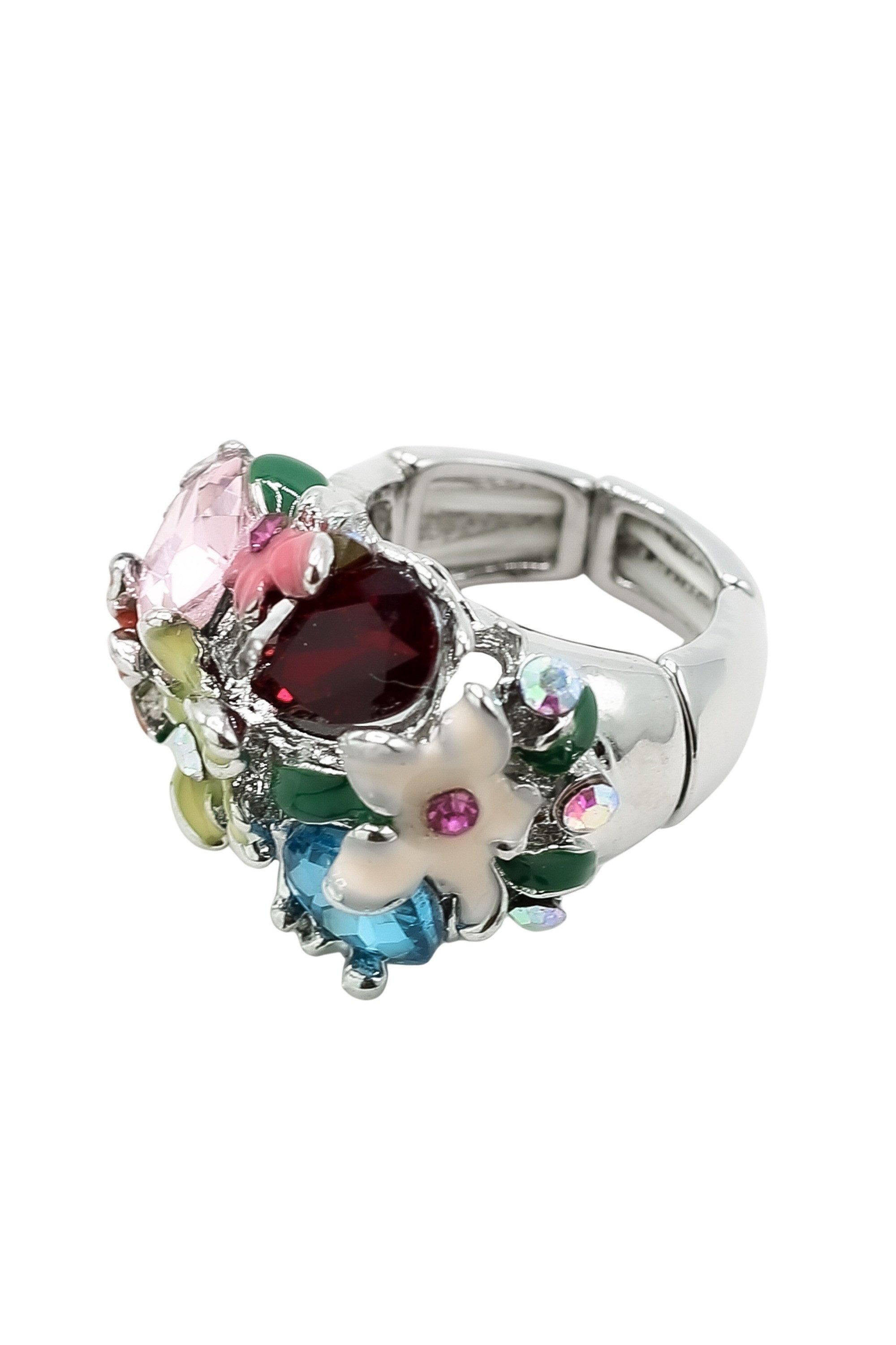 COLLEZIONE ALESSANDRO Fingerring Blumenwiese