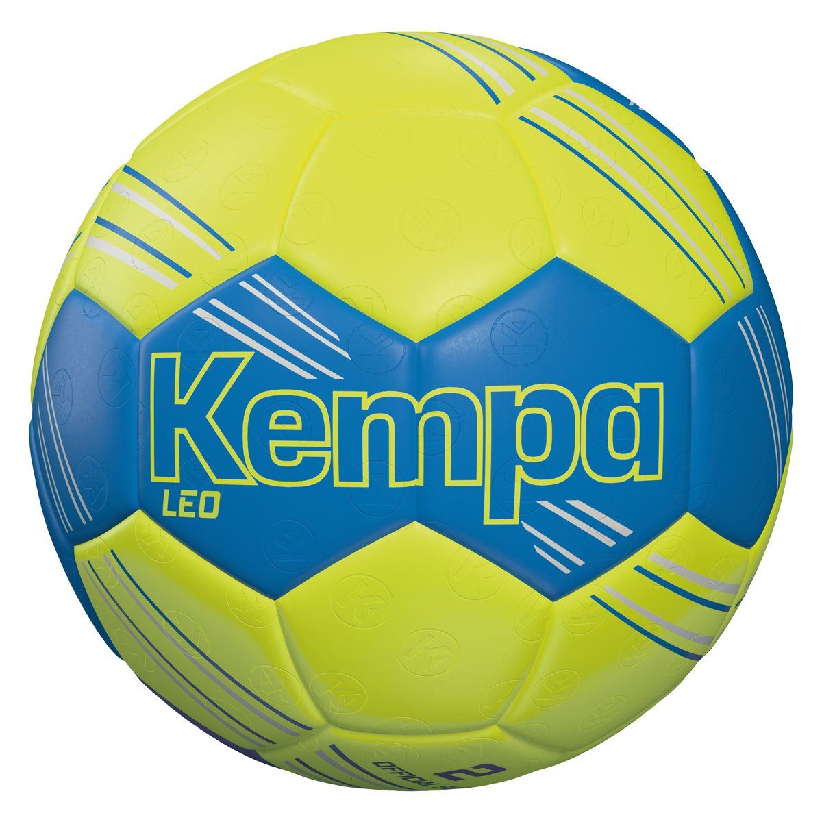 gelb Kempa LEO Handball kempablau/fluo Handball Kempa