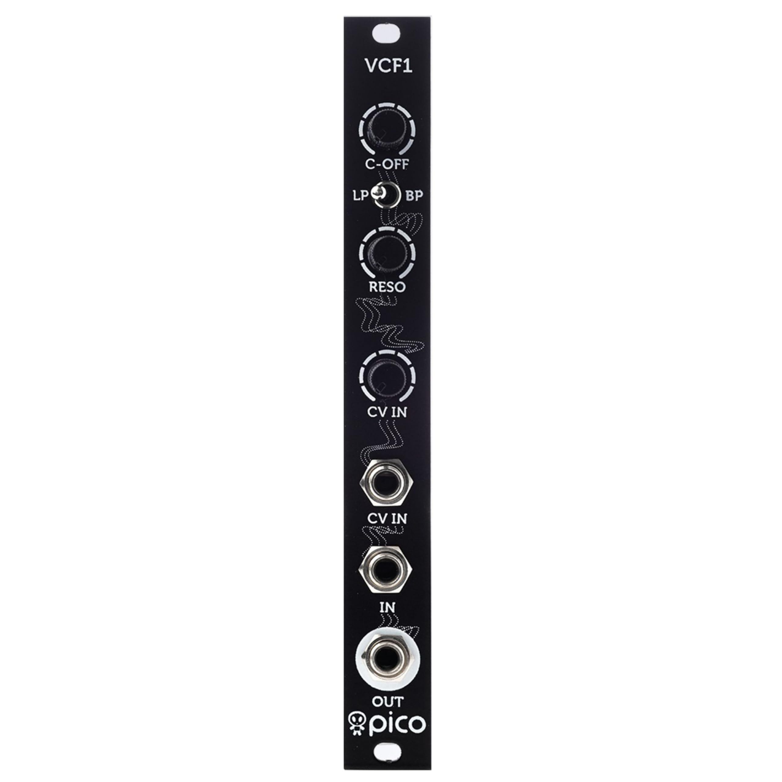 Erica Synths Synthesizer (Modular Synthesizer, Filter-Module), Pico VCF1 - Filter Modular Synthesizer