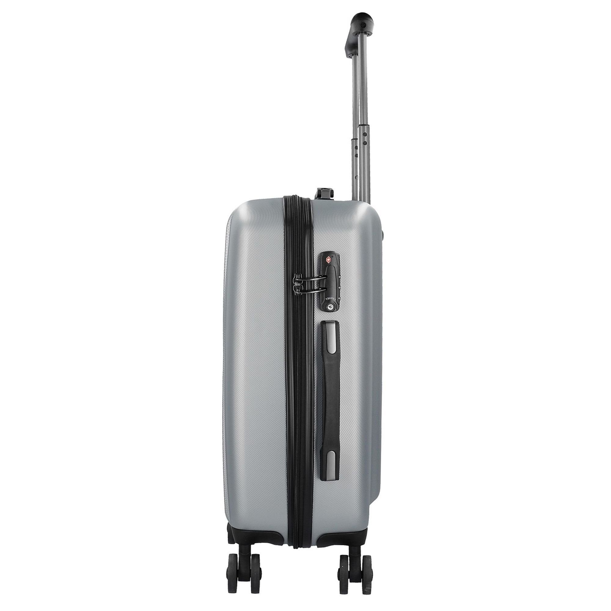 bugatti Handgepäck-Trolley Lima 2.0, 4 Rollen, ABS