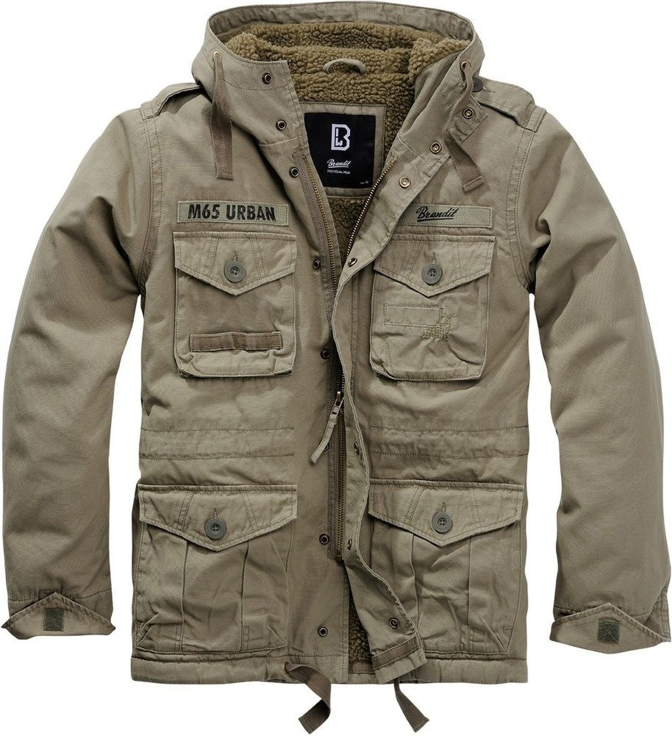 Brandit Kurzjacke M65 Urban Jacket Used-Look, viele Taschen