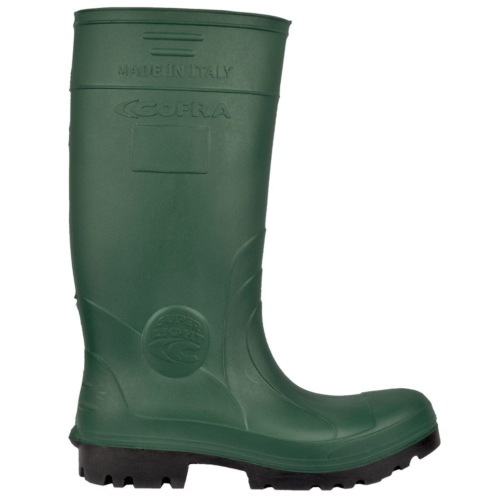 Cofra REGGIO, PU - Stiefel, Cofra, EN 345 S5, ca. 38 cm hoch, Grün, Gr.38 Stiefel
