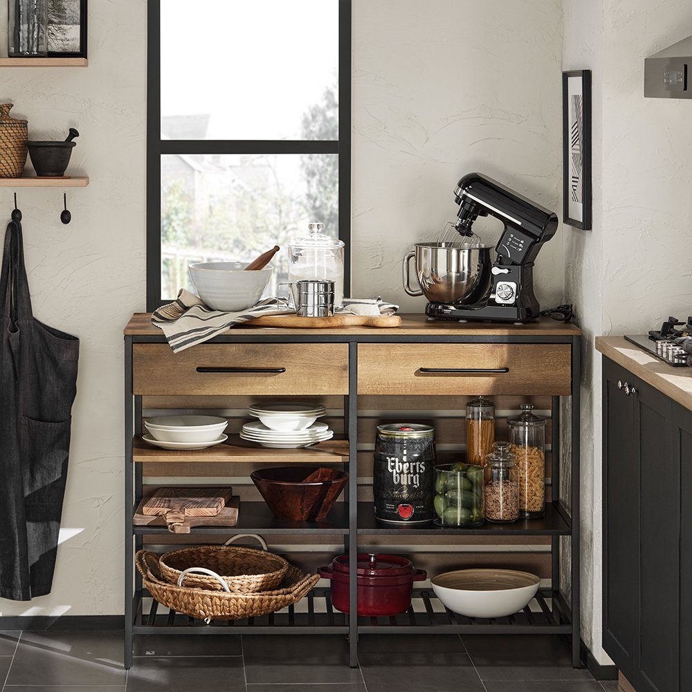SoBuy Küchenbuffet FSB85 Sideboard mit Schublade günstig online kaufen