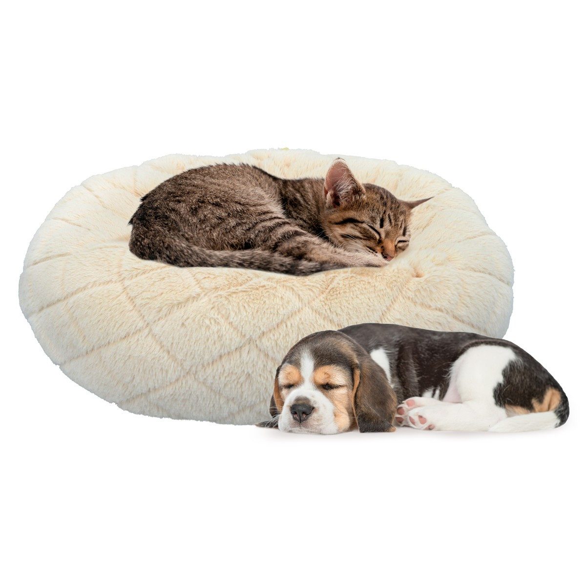 maxxpro Hundebett maxxpro Hundebett/ Katzenbett Donut Ø46cm
