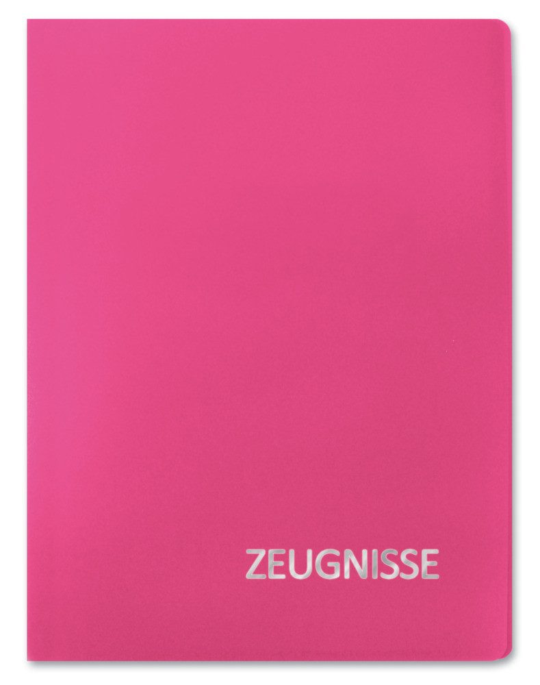Roth Organisationsmappe Roth Zeugnismappe 20 Hüllen basic magenta DIN A4
