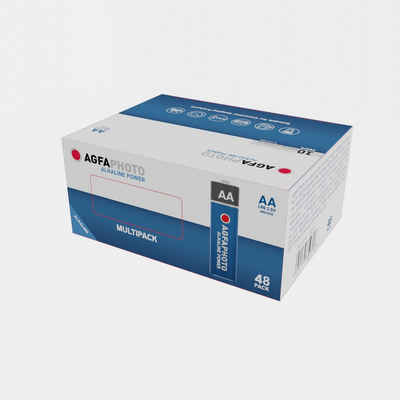 AgfaPhoto »Power LR6 Mignon (AA)-Batterie Alkali-Mangan 1.5 V Multipack« Fotobatterie