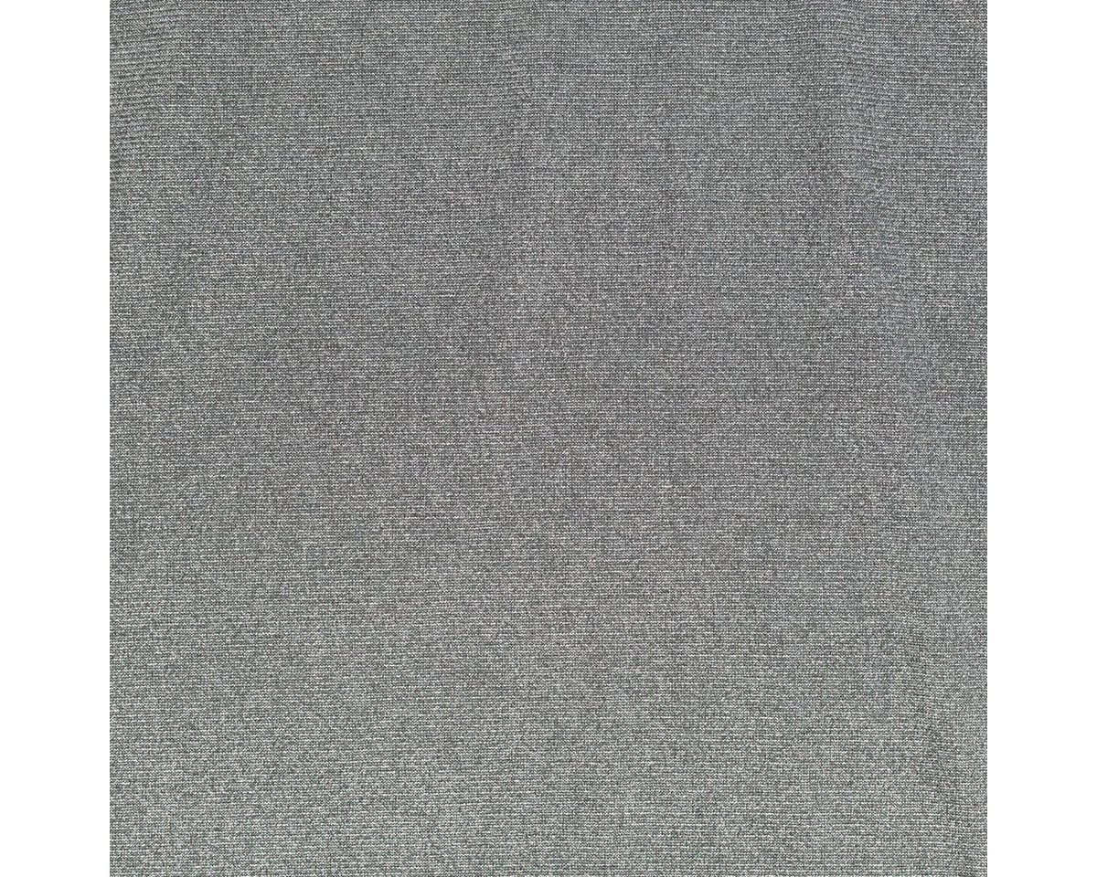 Thumbnail - SCHÖNER LEBEN. Stoff Jersey Lurex Glamour uni silberfarbig dunkelgrau1,40m Breite, pflegeleicht