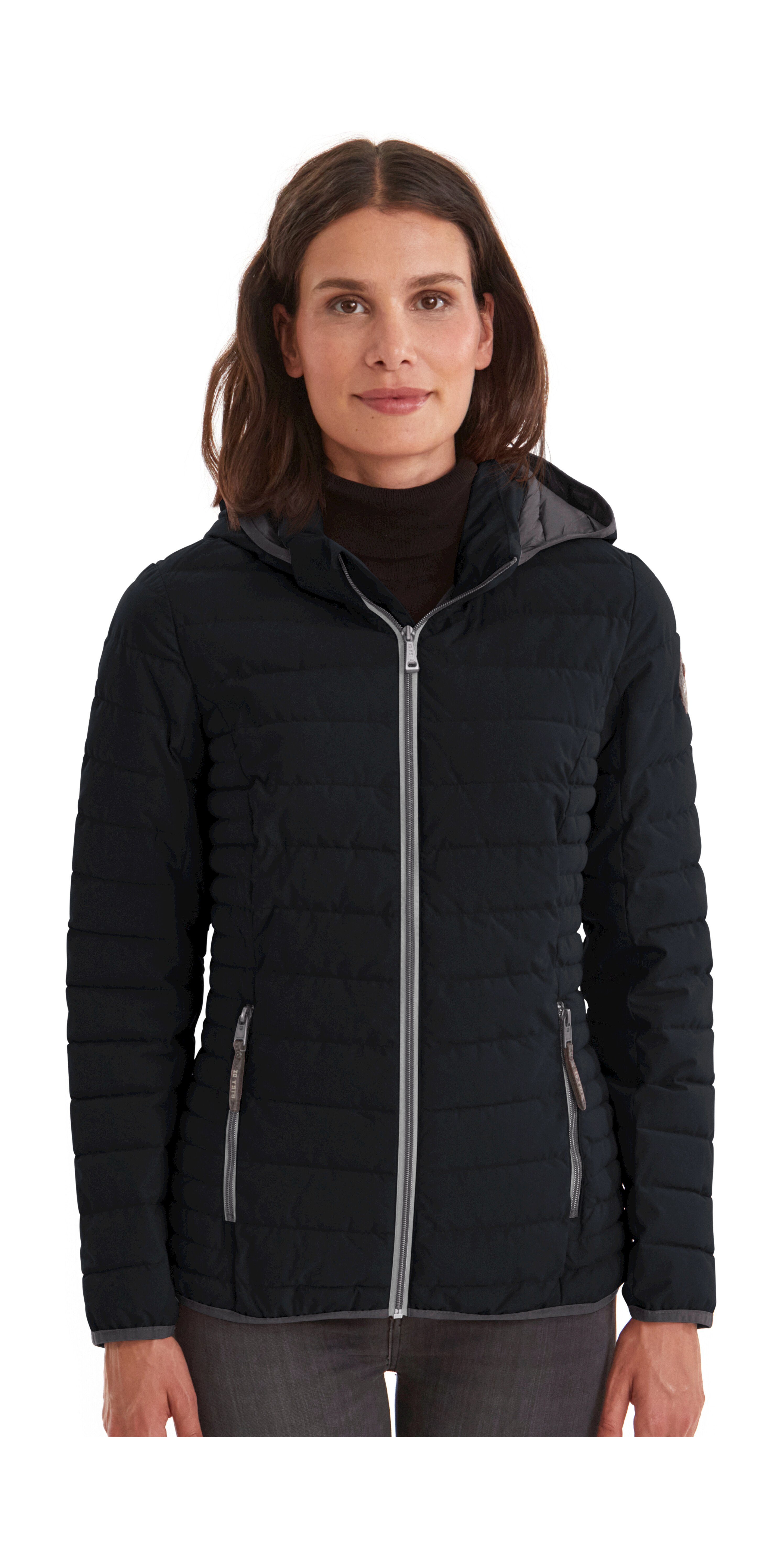 WMN JCKT killtec Quilted Steppjacke Ventoso D G.I.G.A. by schwarz DX