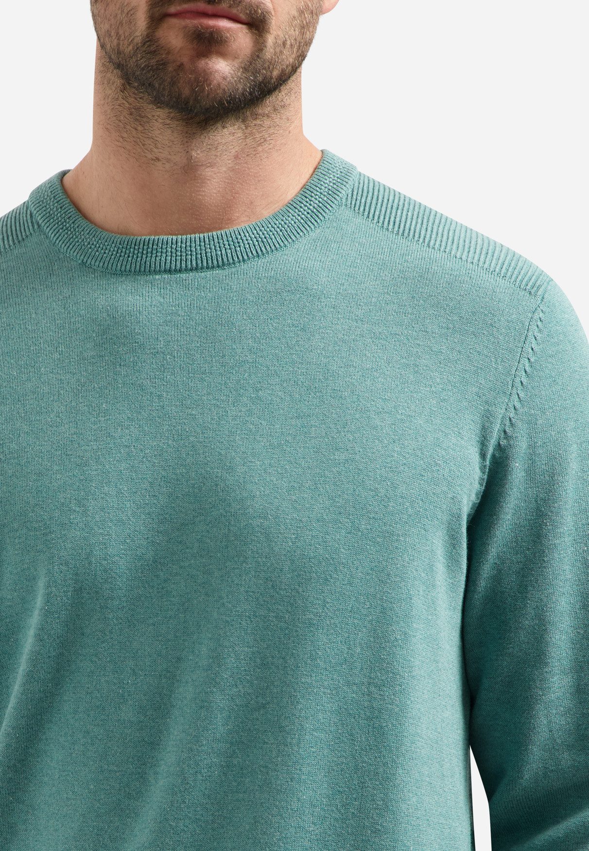 NO EXCESS Strickpullover Pullover Crewneck Melange