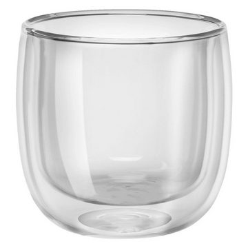 Zwilling Teeglas ZWILLING Sorrento Teeglasset, 240 ml / 2-tlg hochwertiges Borosilikatglas, Borosilikatglas