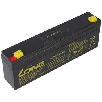 Kung Long Kung Long WP2.2-12 Blei Akku mit VDS -Zulassung, 4,8mm Steckkontakte Akku 2200 mAh (12,0 V)