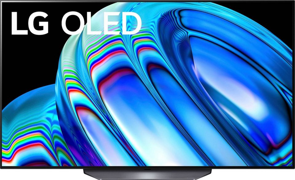 LG OLED77B23LA OLED-Fernseher (195 cm/77 Zoll, 4K Ultra HD, Smart-TV, OLED,bis  zu 120Hz,α7 Gen5 4K AI-Prozessor,Dolby Vision & Atmos)
