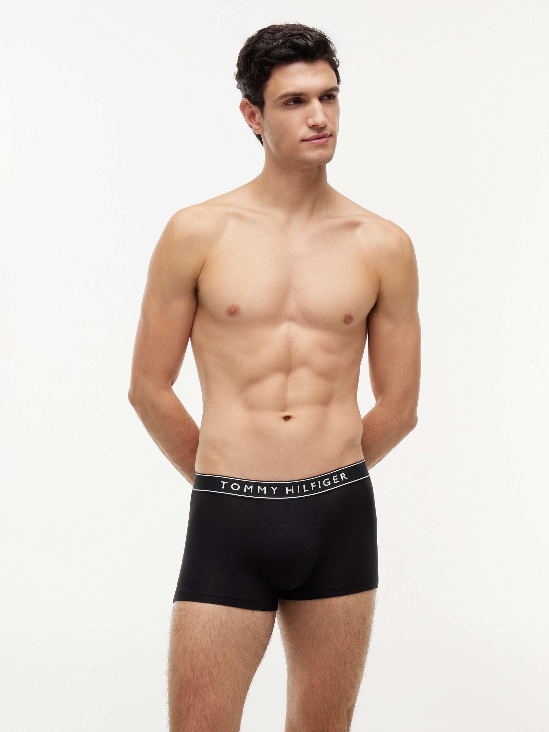 Tommy Hilfiger Underwear Trunk DTM (3-St) körpernahe Passform mit elastischem Bund