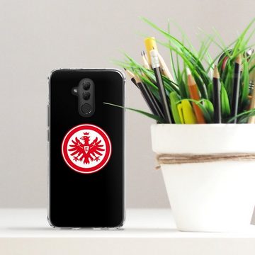 DeinDesign Handyhülle Eintracht Frankfurt SGE Adler Eintracht Frankfurt schwarz, Huawei Mate 20 Lite Silikon Hülle Bumper Case Handy Schutzhülle