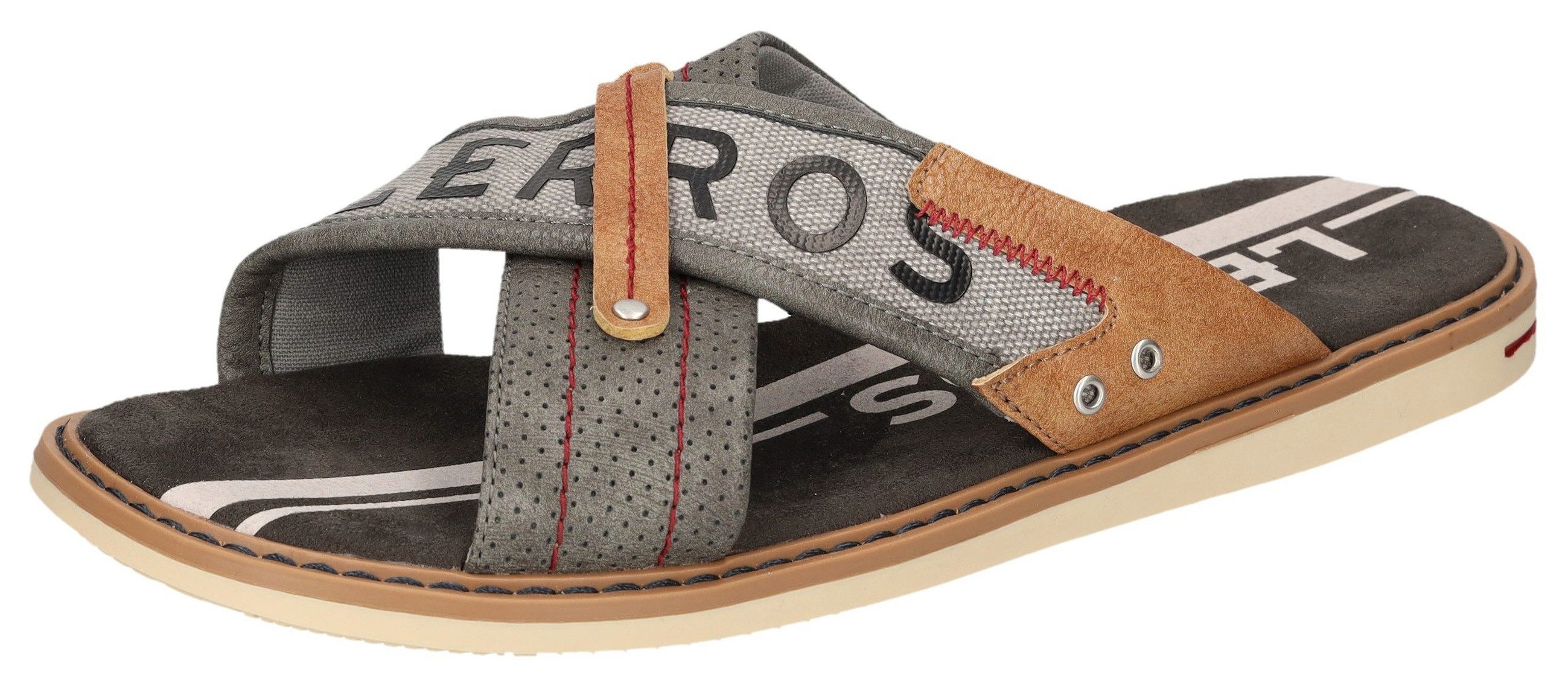 LERROS Pantolette Sommerschuh, Strandschuh, Schlappen zum Schlupfen