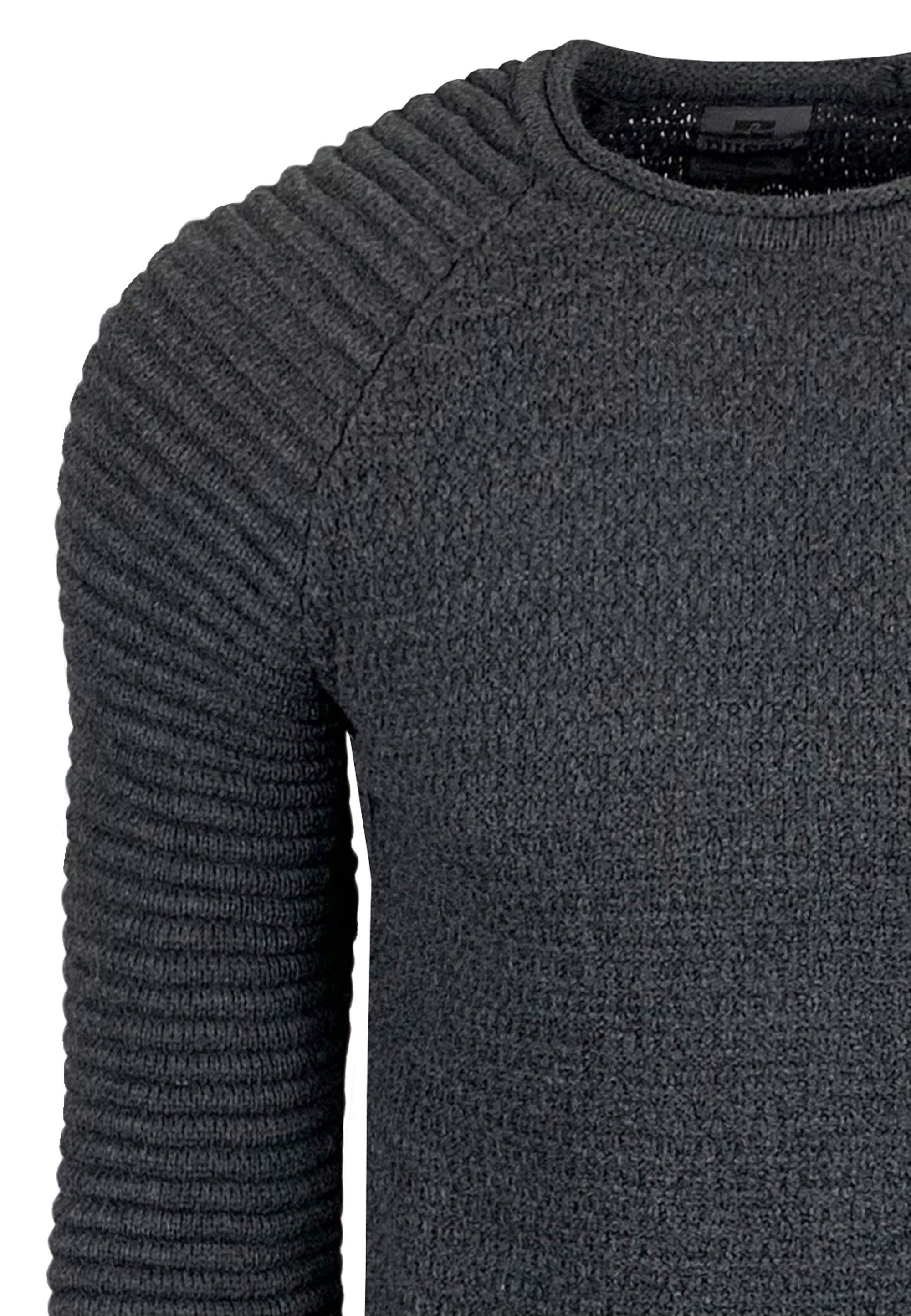 Rusty Neal Strickpullover in modischem Grobstrick-Design