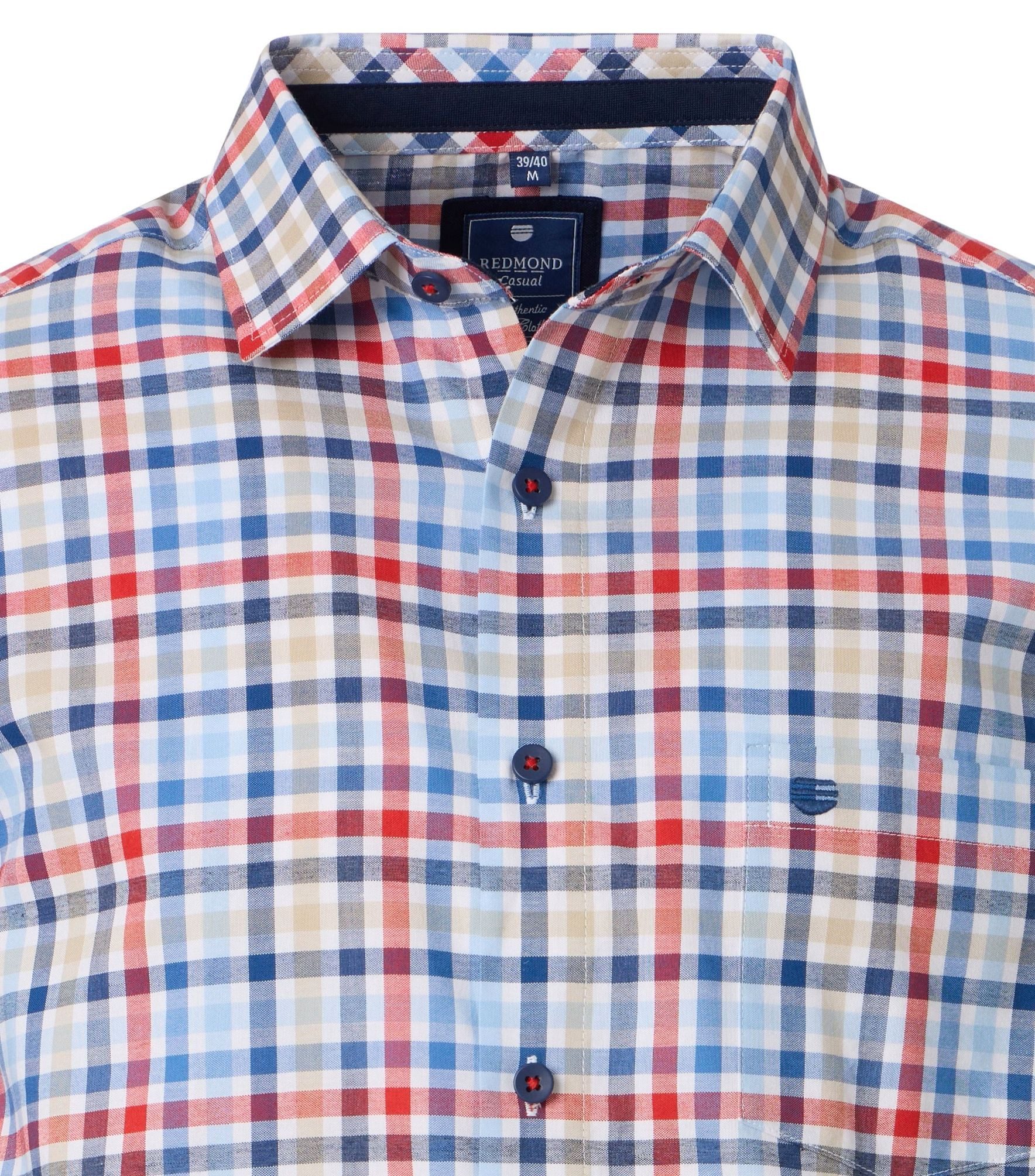 Redmond Langarmhemd 251070111 comfort fitButton-Down