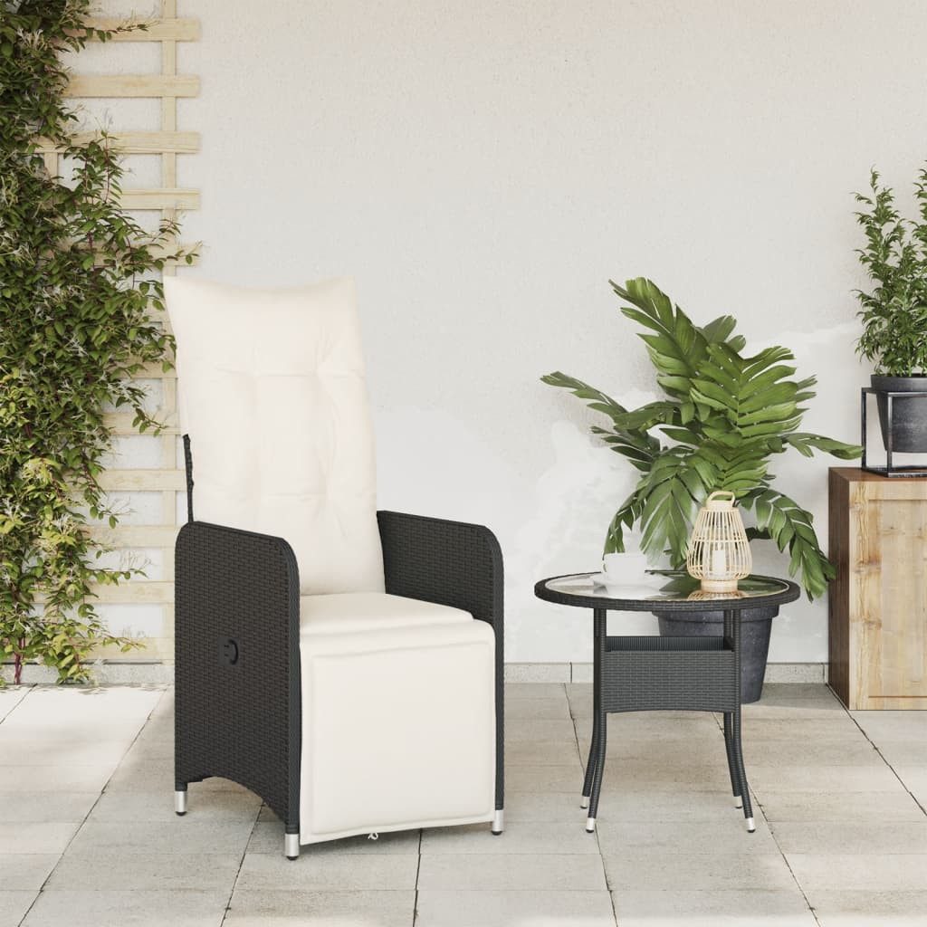 vidaXL Gartenstuhl Gartensessel Verstellbar mit Kissen günstig online kaufen
