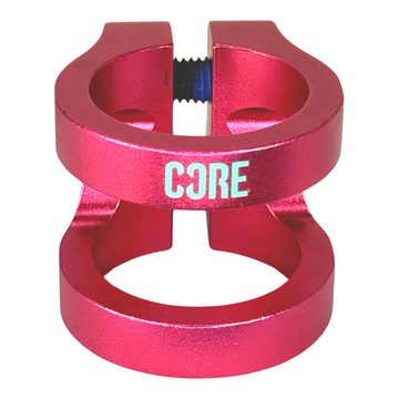 Core Action Sports Stuntscooter Core Double Stunt-Scooter IHC Lenker Roller Klemme Clamp 31,8 Pink