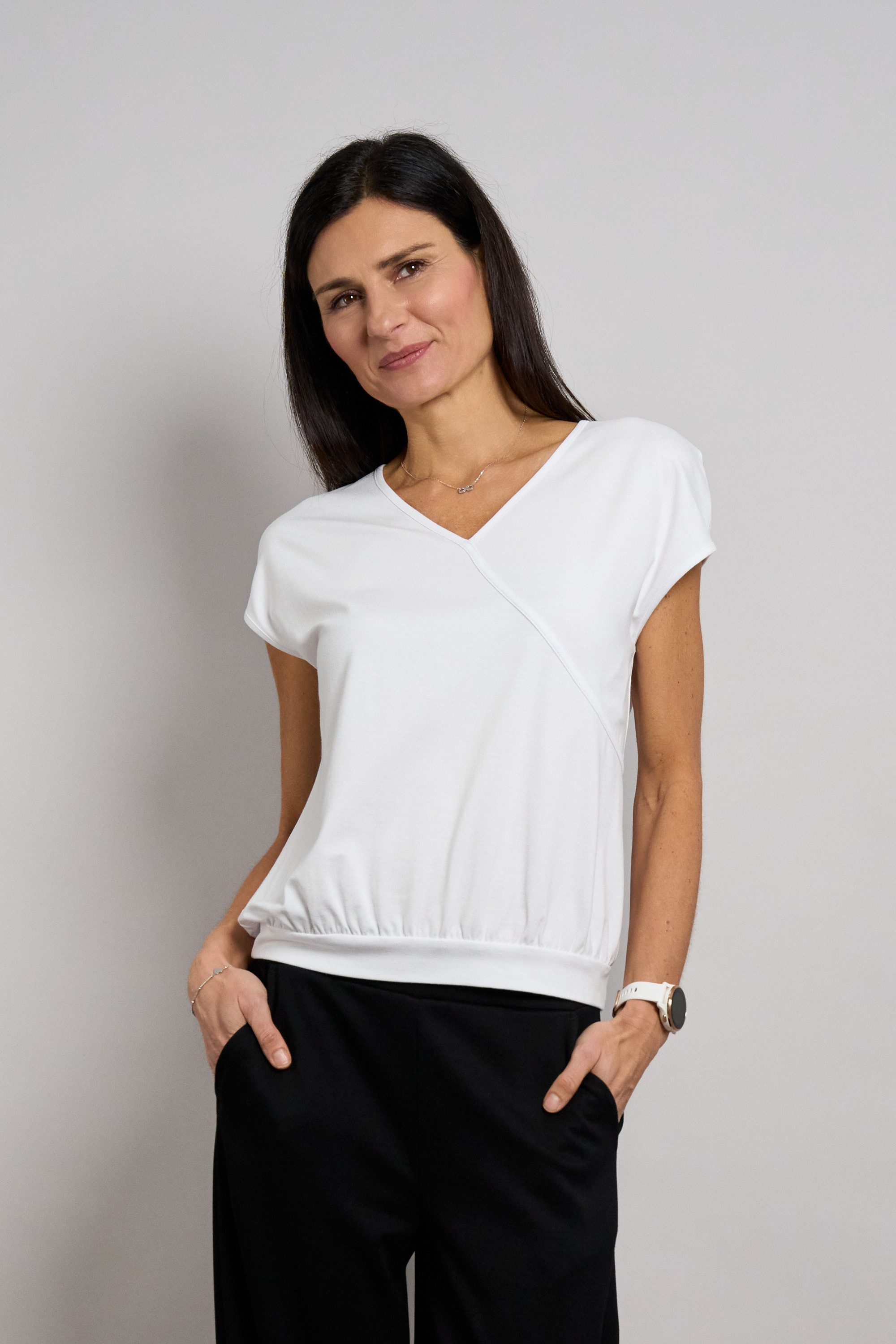 Seidel Moden T-Shirt Otto exclusiv mit V-Ausschnitt - MADE IN GERMANY
