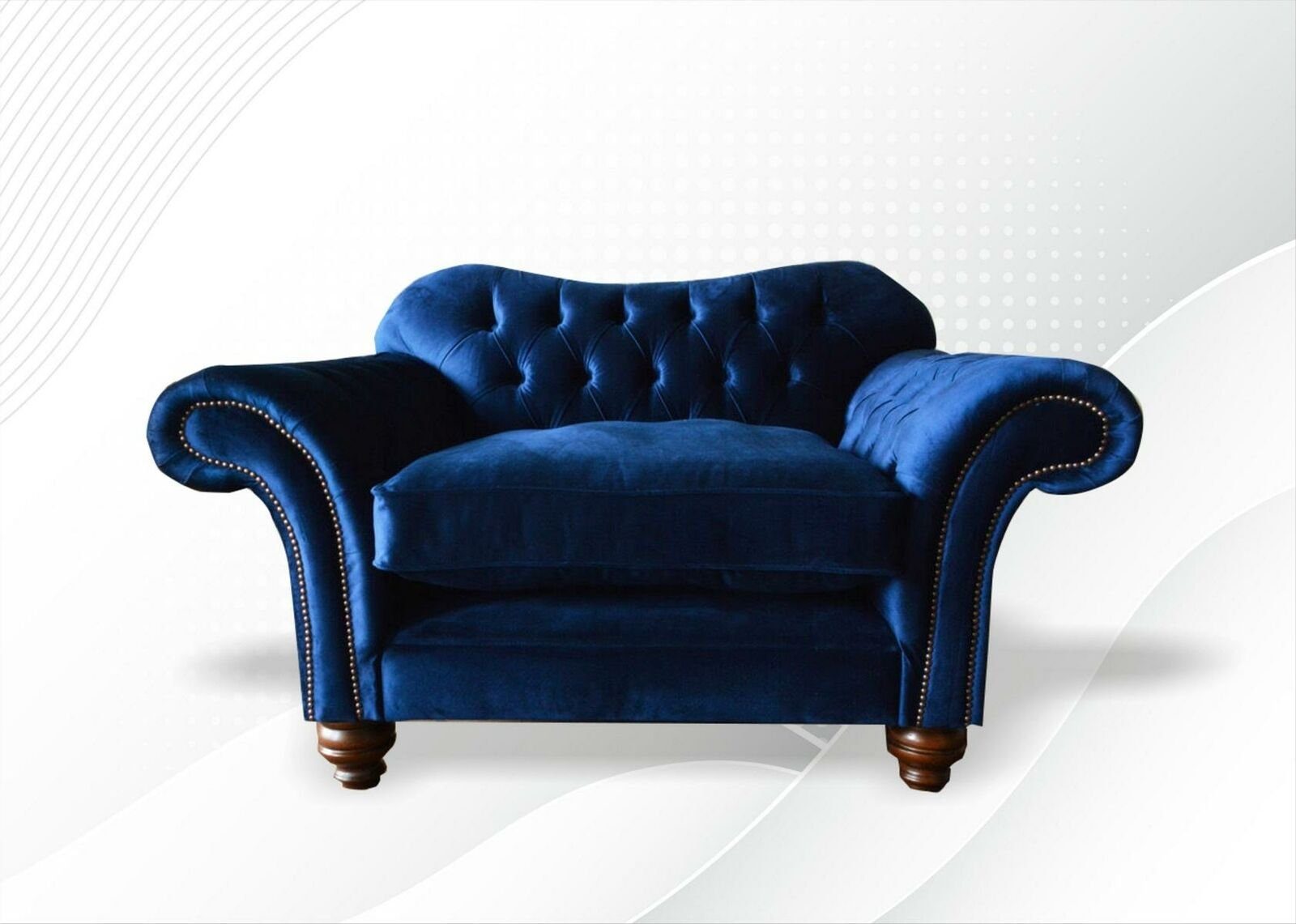 Fernseh Couch Ohrensessel Sessel Sofa Chesterfield JVmoebel Chesterfield-Sessel, Polster Design