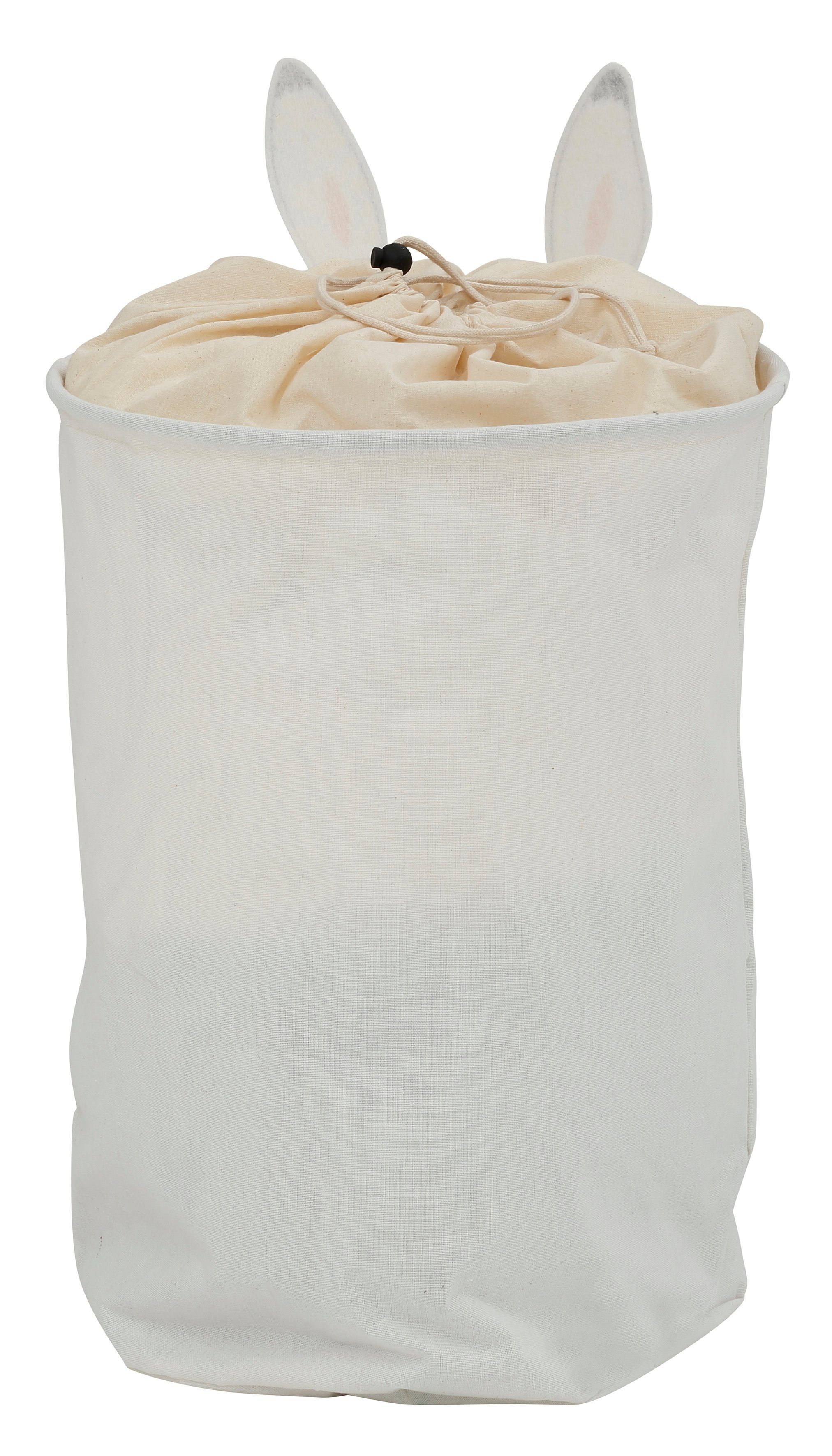 OTTO home Wäschesack Millisy (1 St), mit Hasen-Motiv, Höhe ca. 50 cm