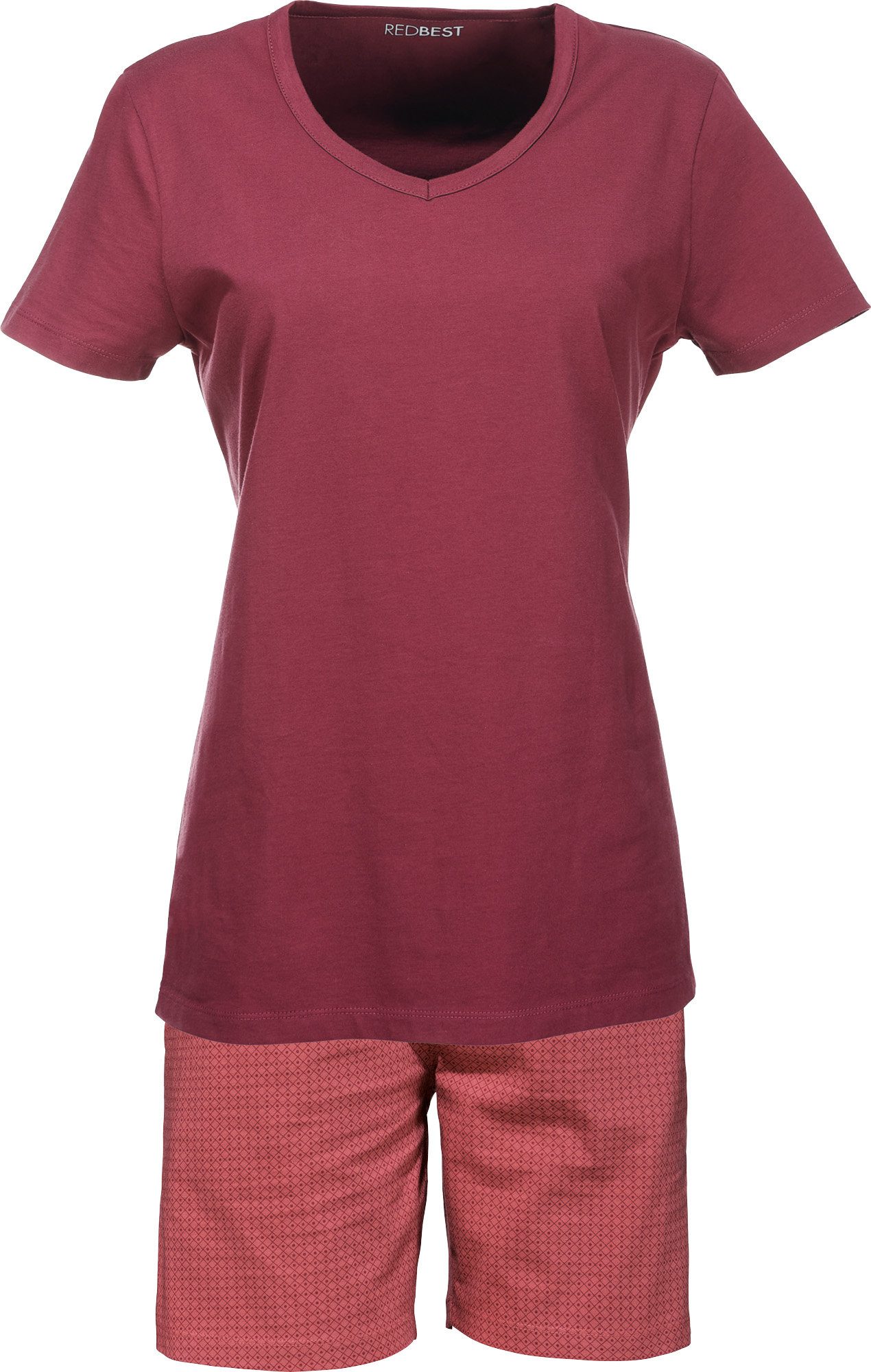 Pyjama Damen-Shorty