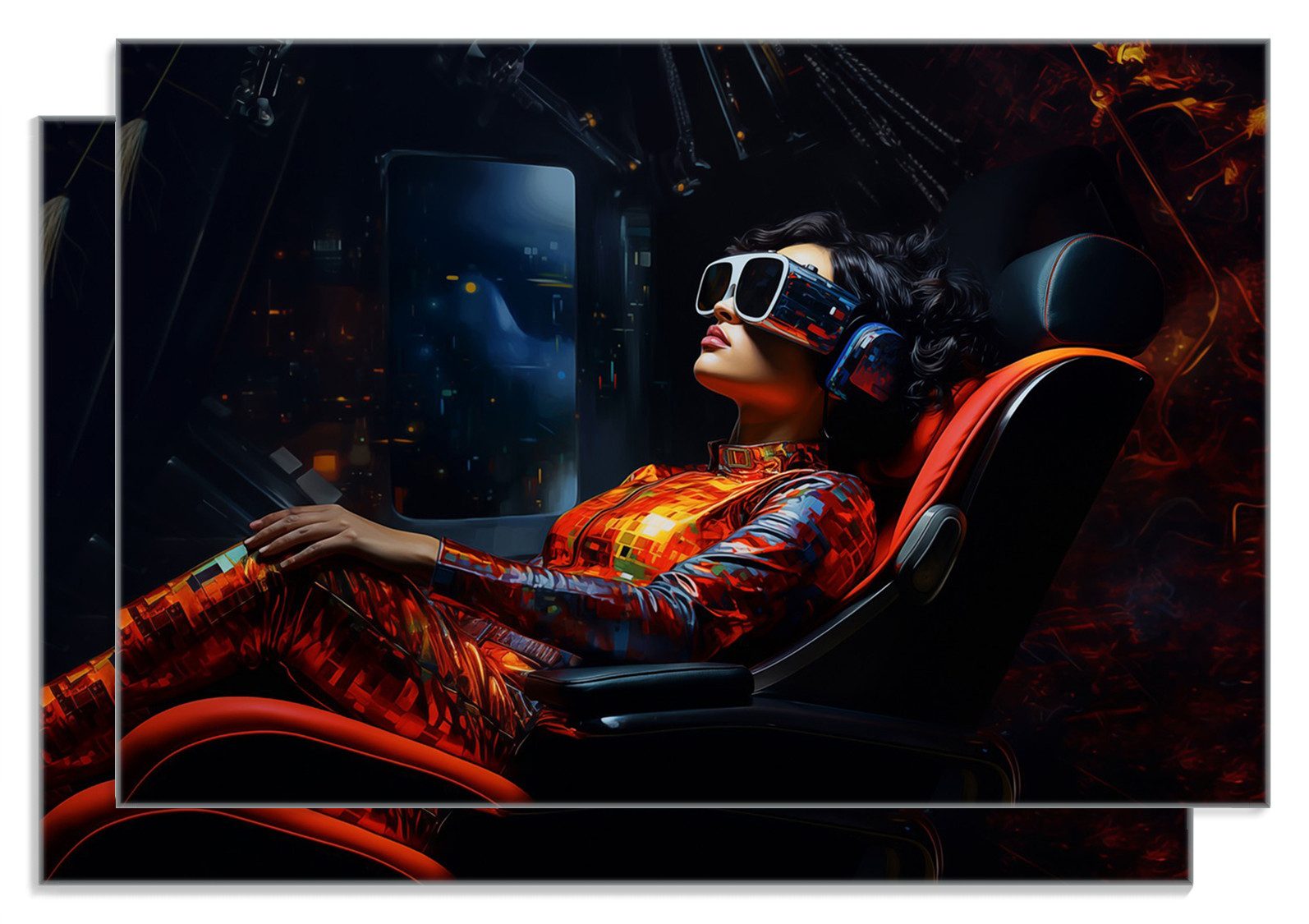 Frühstücksbrett Virtuelle Dimensionen