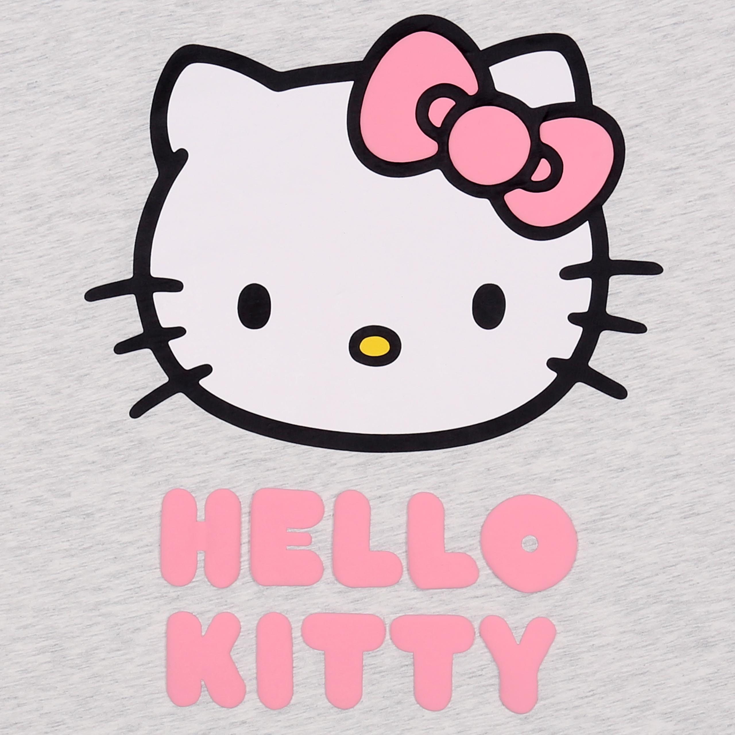 Hello Kitty Nachthemd Hello Kitty Damen-Nachthemd, 100% Baumwolle, Schlafshirt Sommer