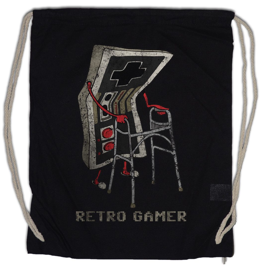 Turnbeutel Retro Gamer Turnbeutel Gaming Admin PC Informatik Informatiker Fun