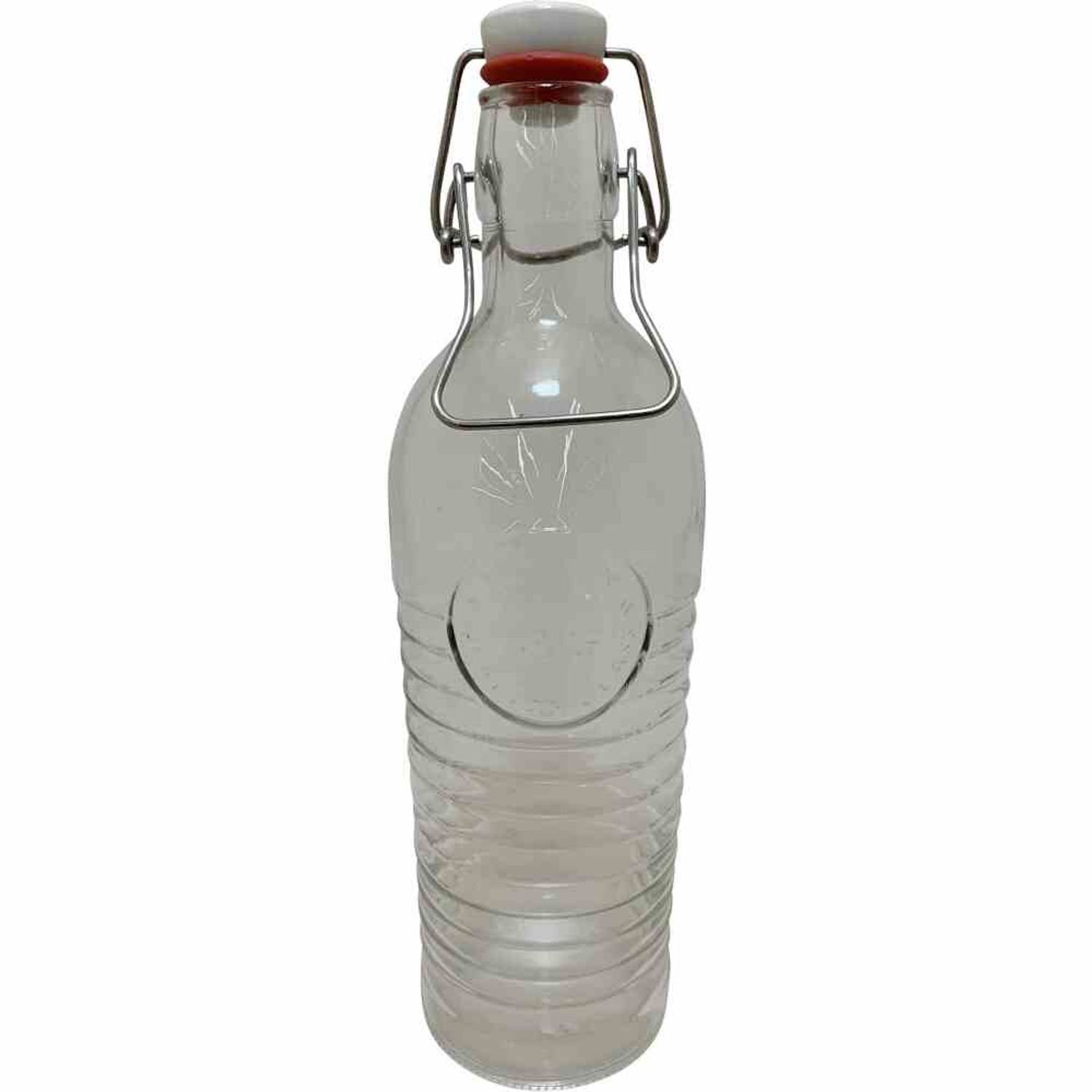 Siena Home Vorratsdose Bügelflasche Officina ml "Cucinare" Glas rund, 750