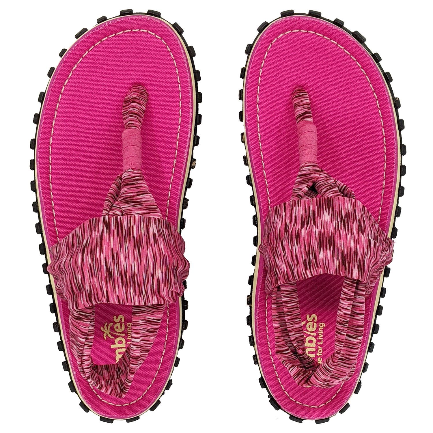 Gumbies Slingbacks in Pink Riemchensandalette aus recycelten Materialien »in farbenfrohen Designs«