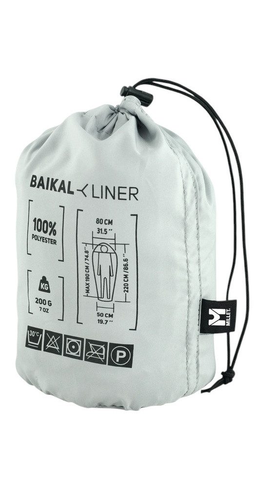 Millet Schlafsack Baikal Linker hellgrün