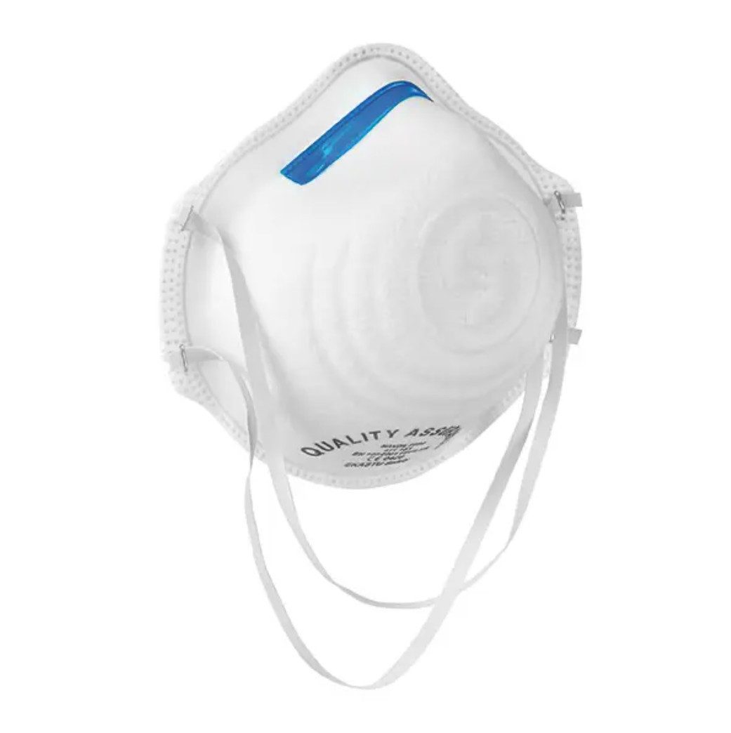 DocMed Filtrierende Halbmasken FFP2 Feinstaubfiltermaske FFP2, FFP2/V oder FFP2 Combi/V, Spar-Set, 12-St., Atemschutzmaske, Geeignet für viele Einsatzbereiche, Flexibler Nasenbügel