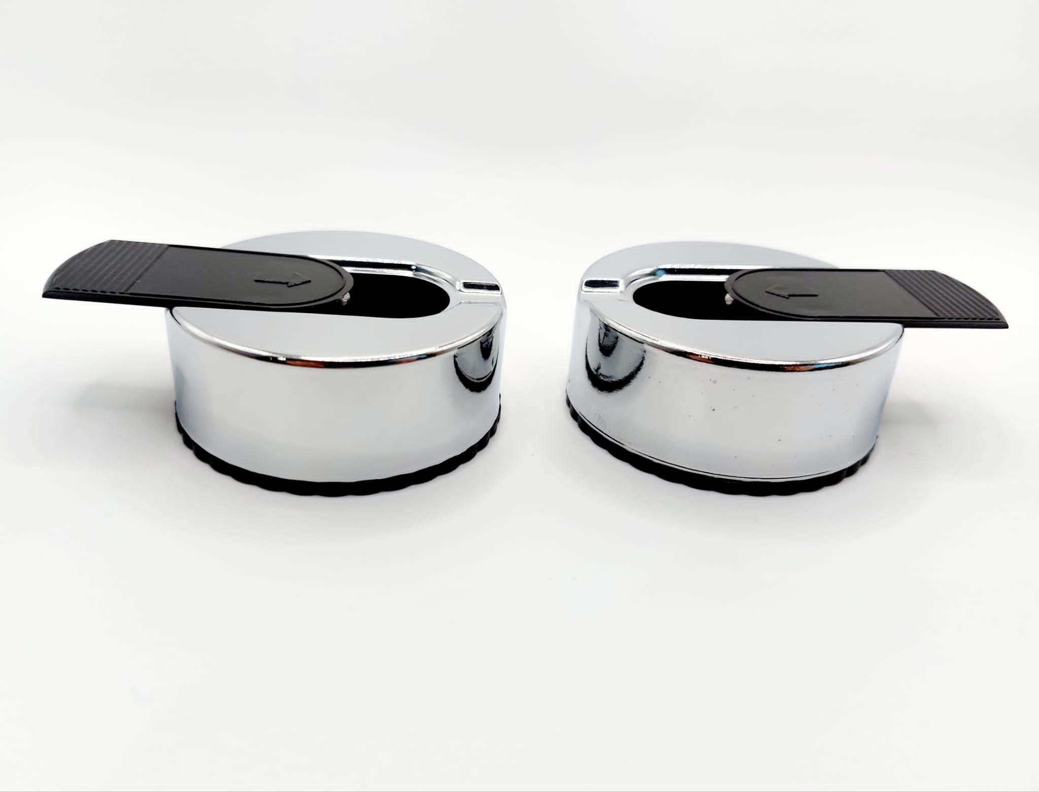 meytrade Aschenbecher mini Reiseaschenbecher rund geruchssicher für Hosentasche / Handtasche, klein, praktisch und sicher für unterwegs