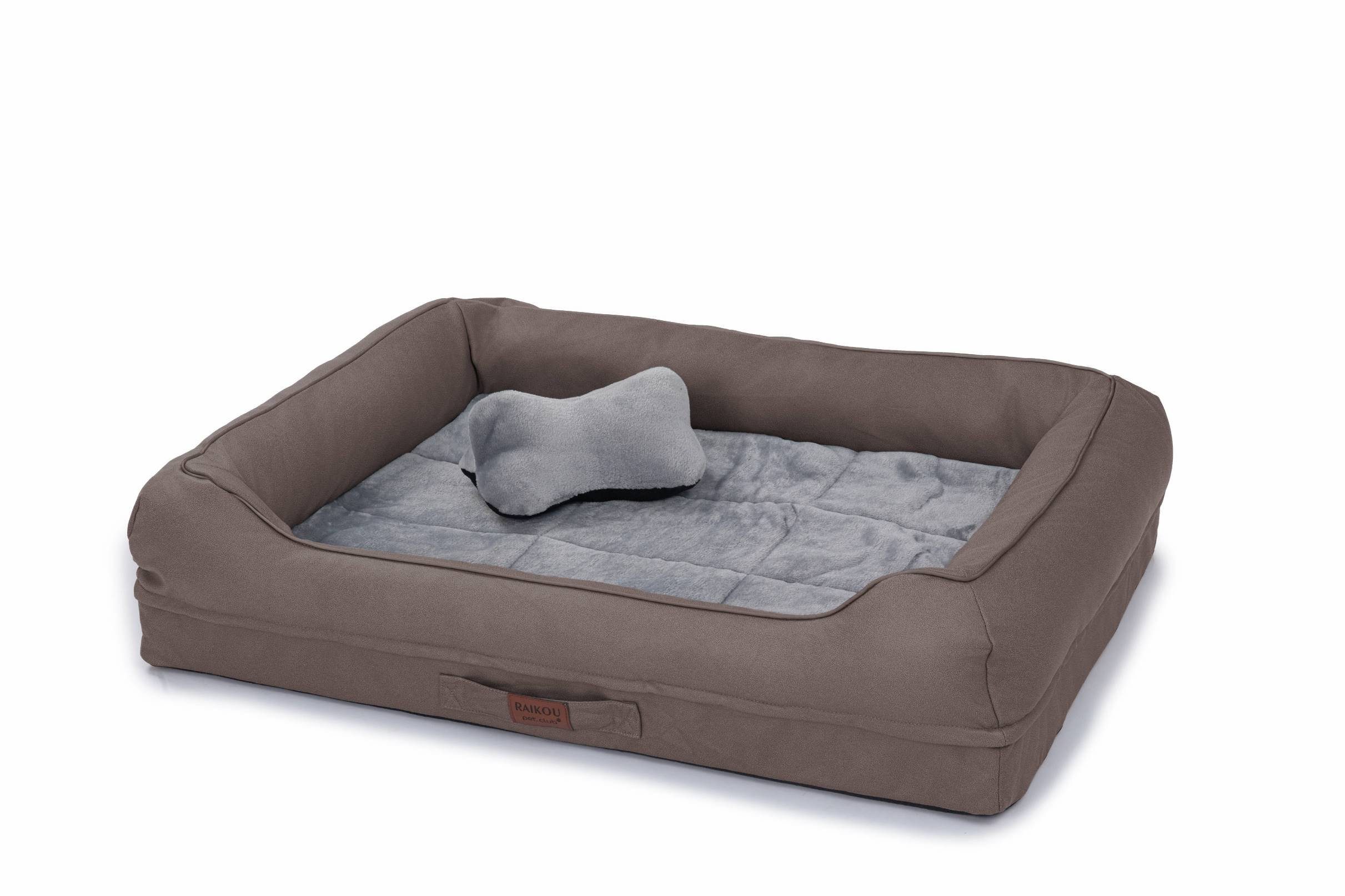 RAIKOU Hundematte Hundebett mit Abnehmbarem Kissen, günstig online kaufen