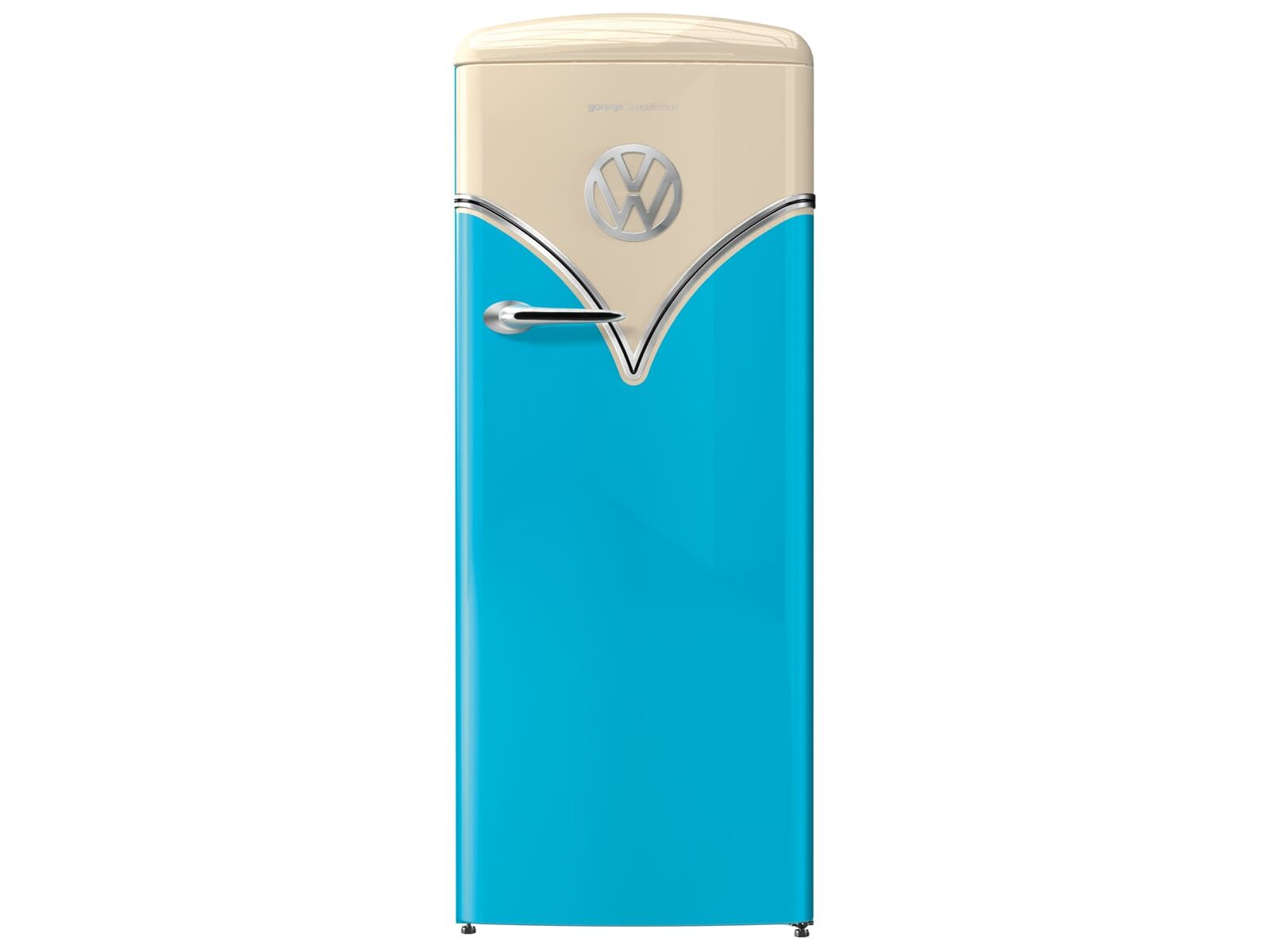 GORENJE Kühlschrank 590942, 154.0 cm hoch, 60.0 cm breit, Retro-Design