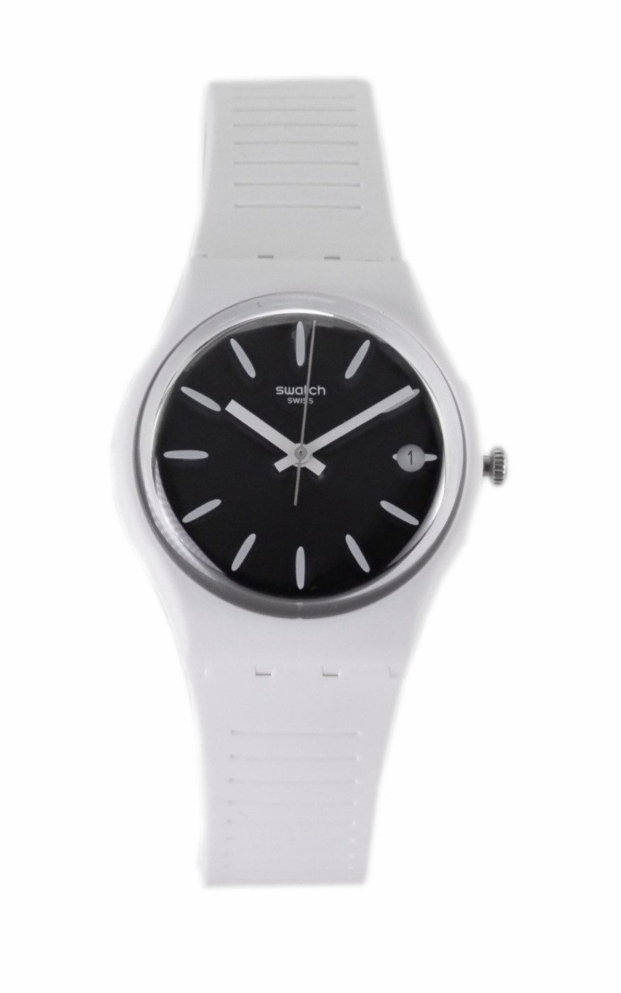 Swatch Quarzuhr Swatch Unisex Quarz Uhr GW410 ANTI SLIP X62, (Weiß)