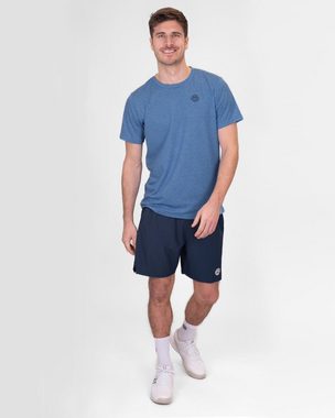 BIDI BADU Tennisshirt Crew Funktionsshirt für Herren in blau