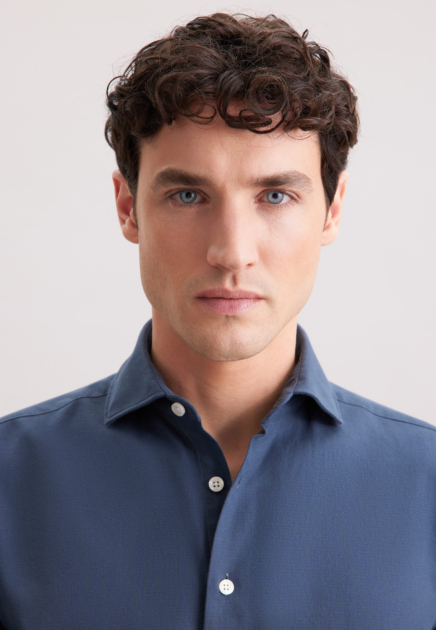 seidensticker Flanellhemd Regular 1/1 Kentkragen Pepita