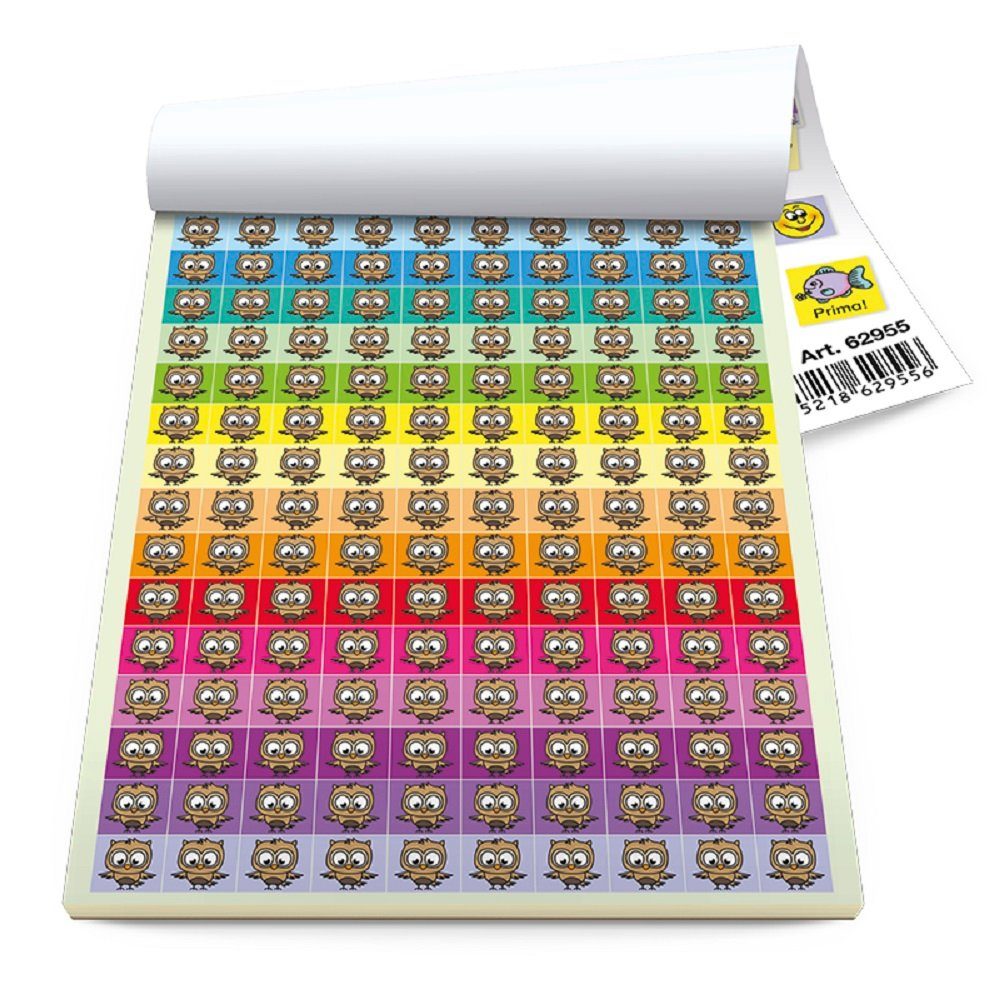 TimeTEX Sticker Block Belobigungs-Aufkleber XXL Deutsch, 1.076 Stück, (1076-tlg)